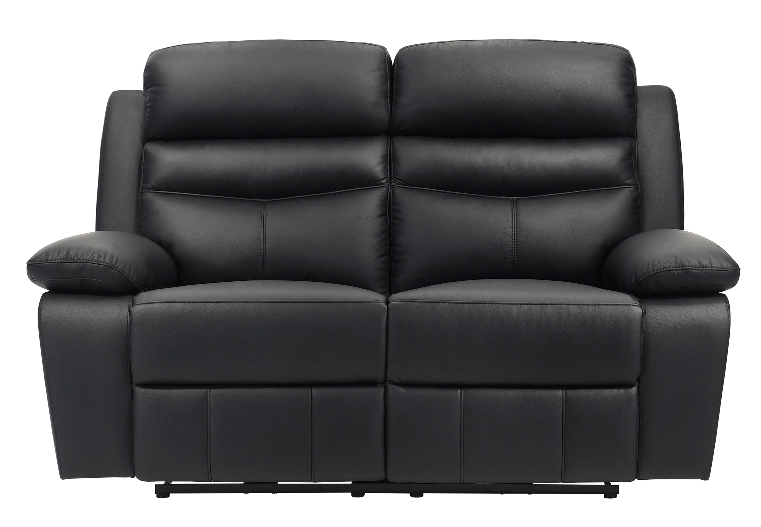 Hancock Leather Double Reclining Loveseat