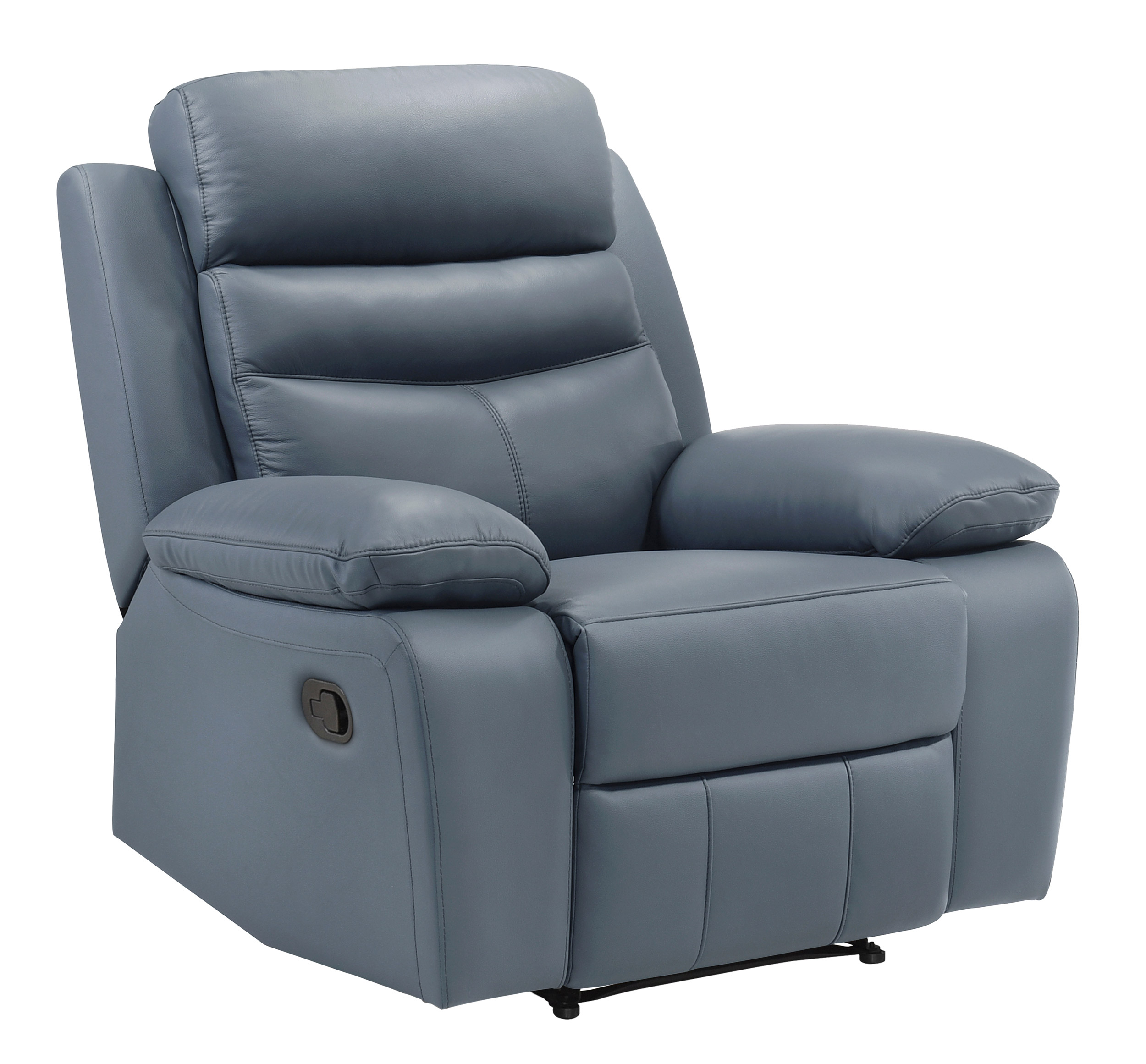 Hancock Leather Double Reclining Living Room Set