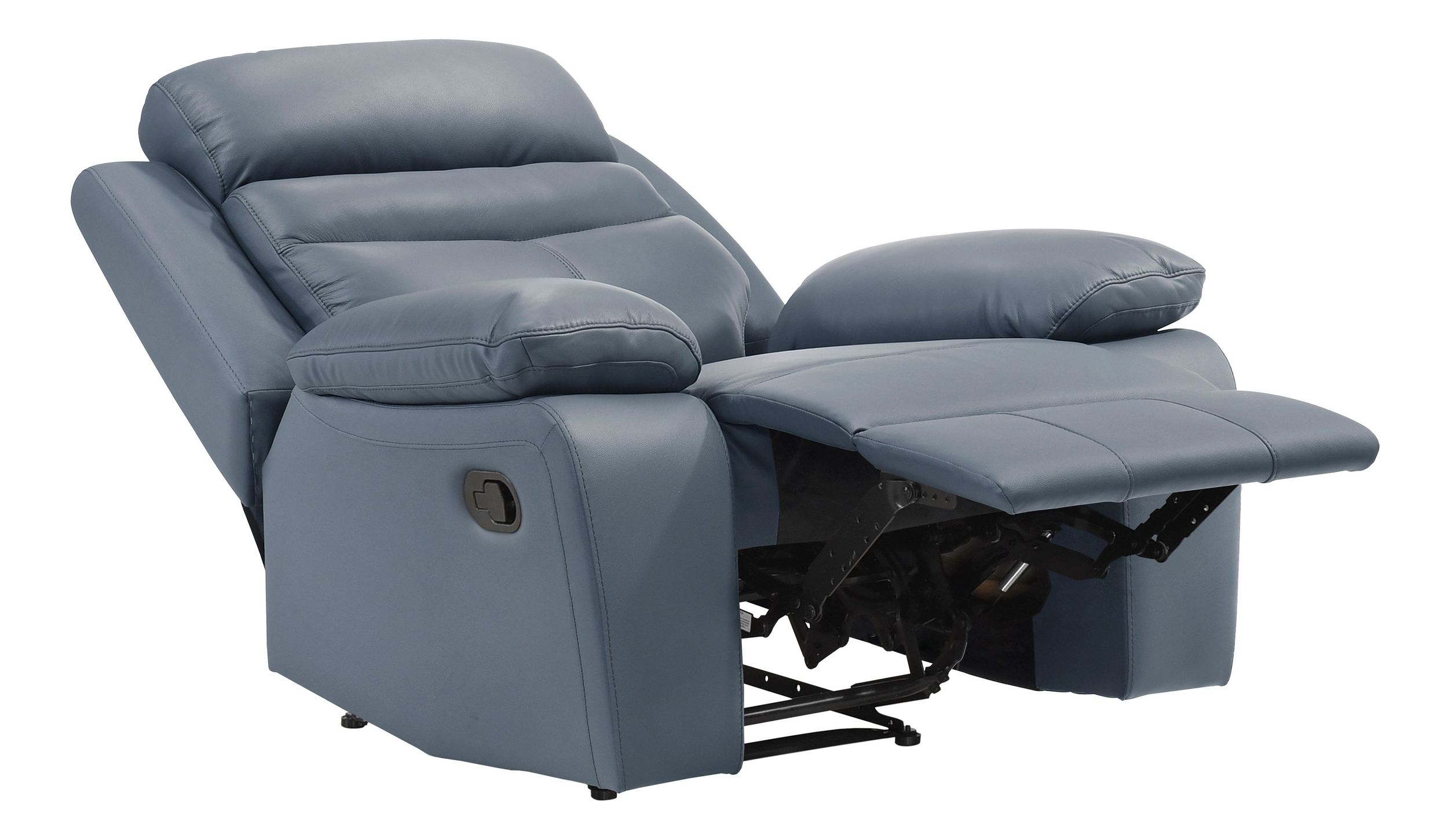 Hancock Leather Double Reclining Living Room Set