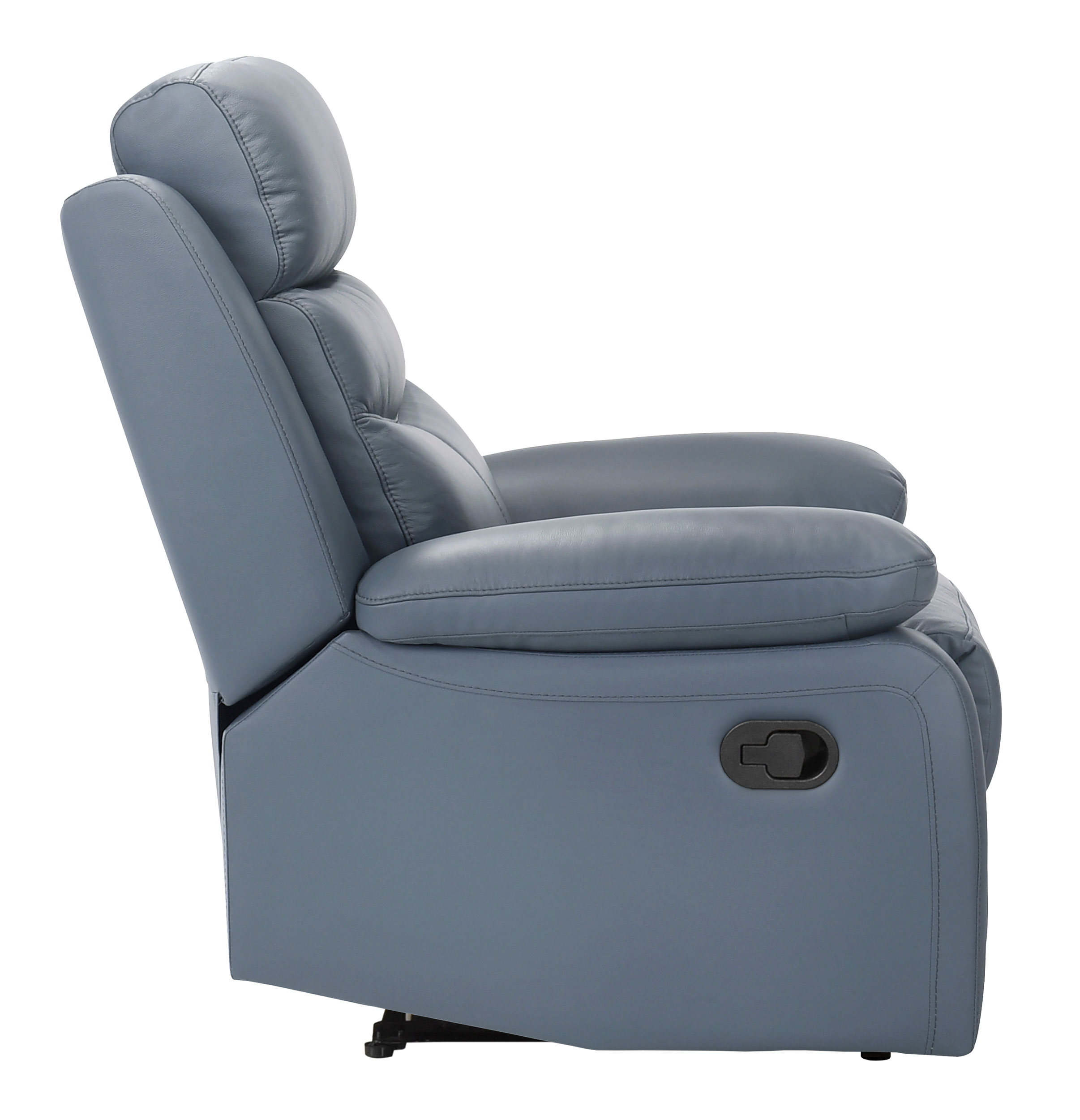Hancock Leather Double Reclining Living Room Set