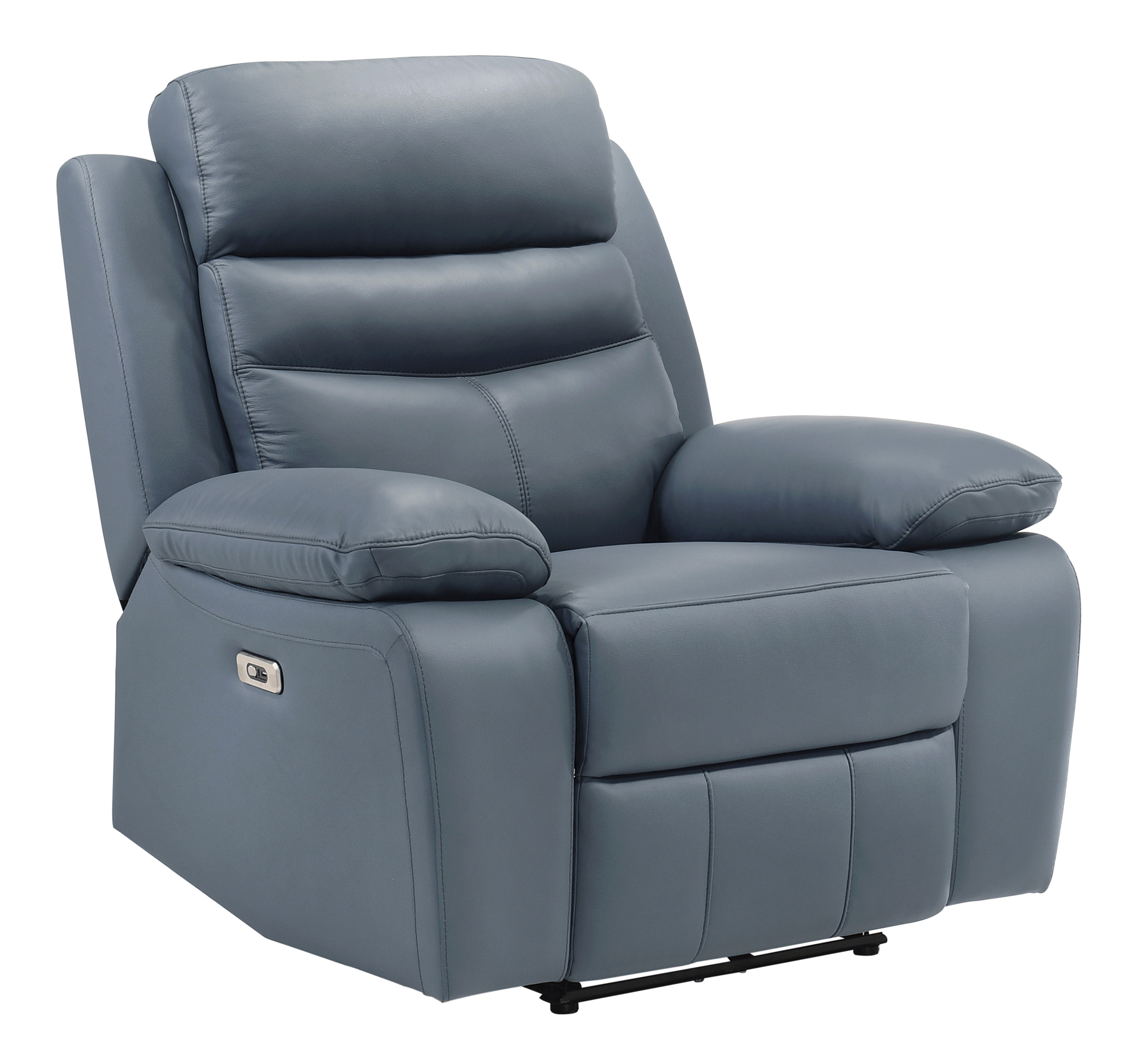 Hancock Leather Power Double Reclining Living Room Set