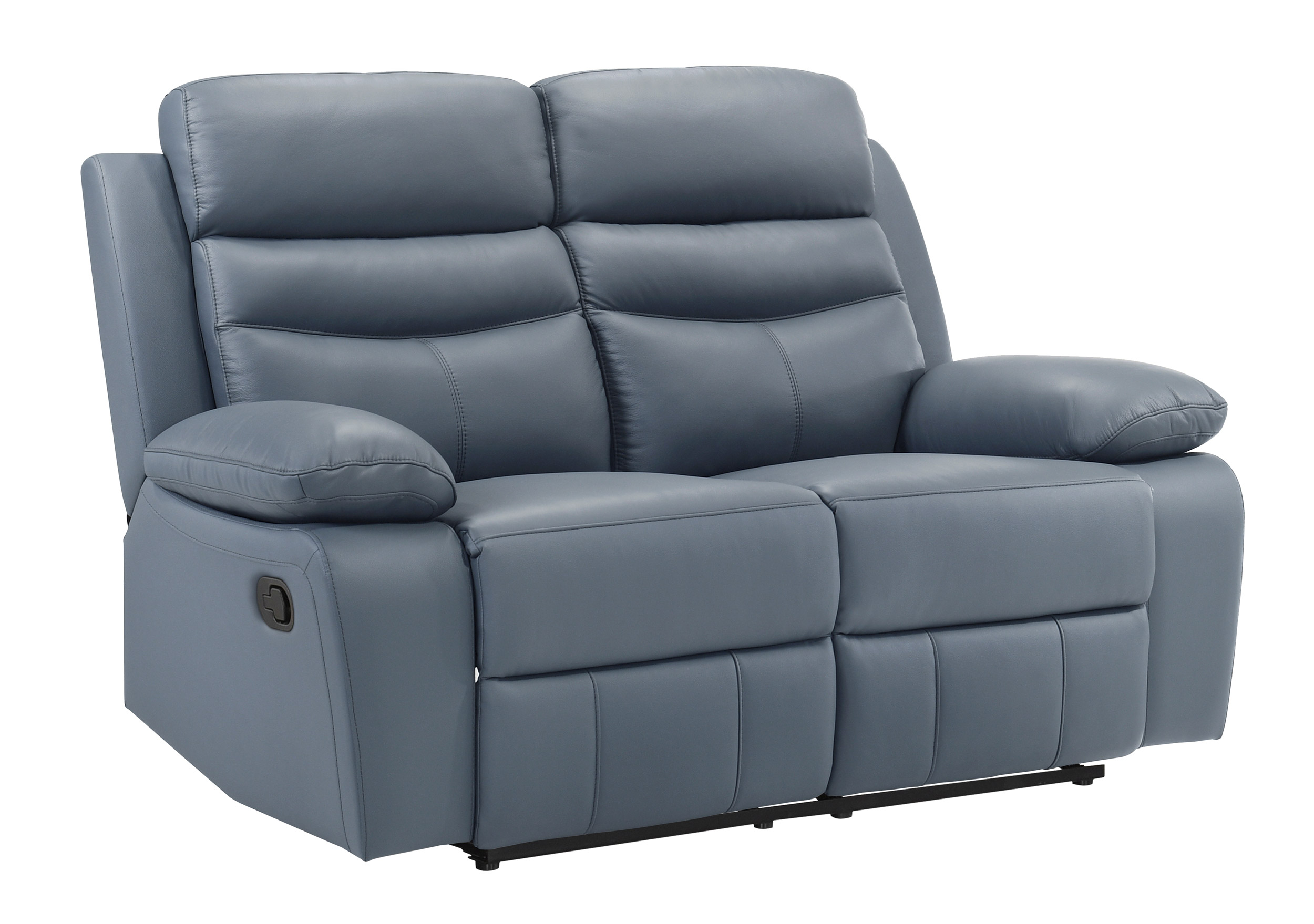 Hancock Leather Double Reclining Living Room Set