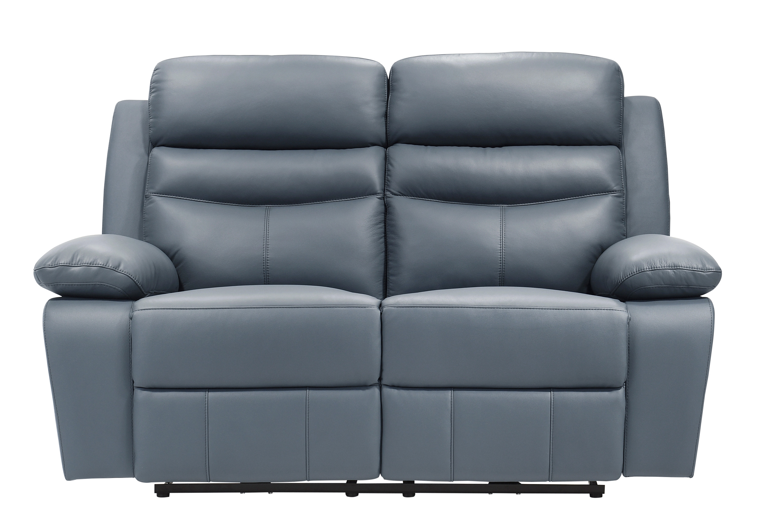 Hancock Leather Power Double Reclining Living Room Set