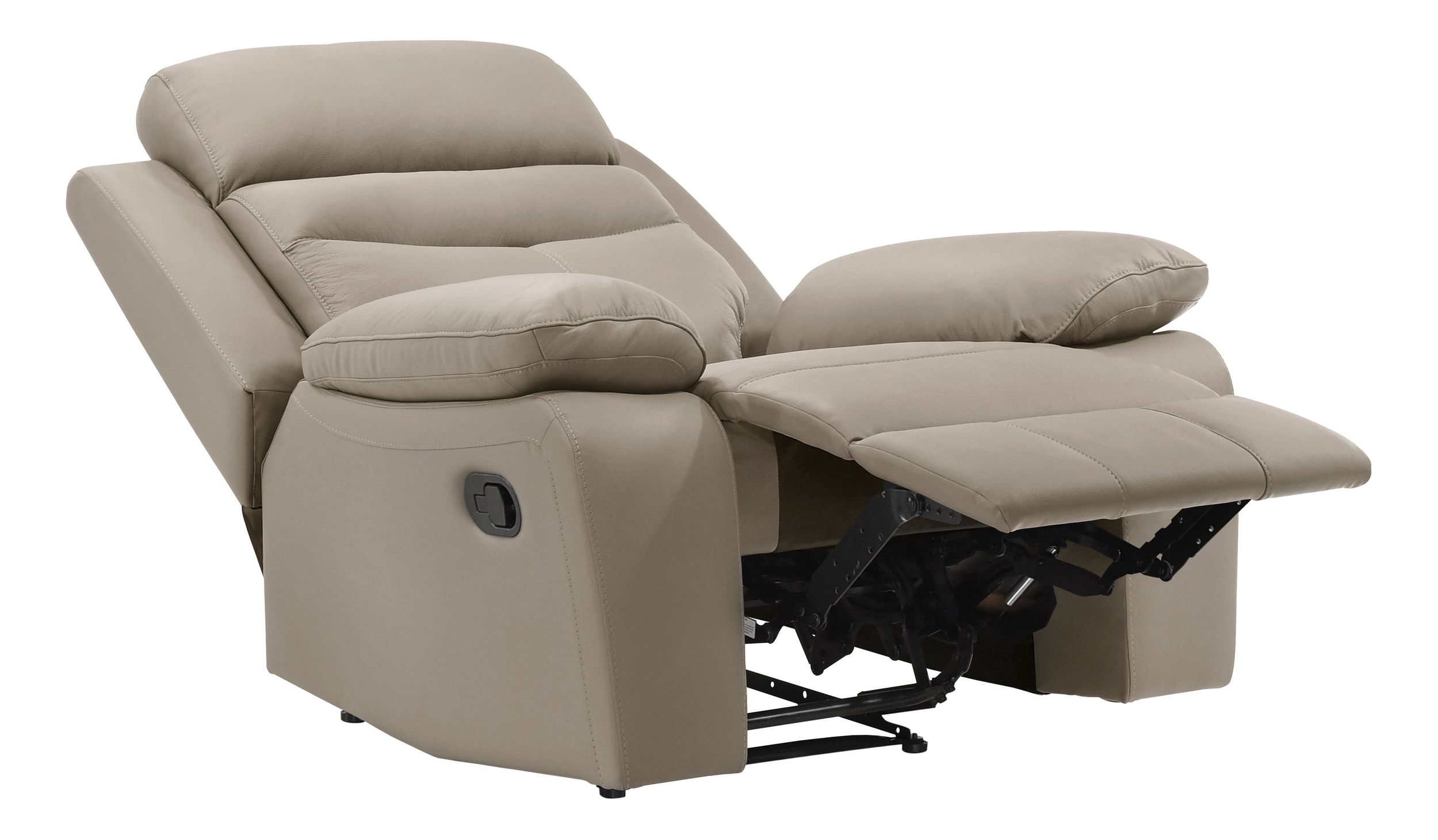 Hancock Leather Double Reclining Living Room Set