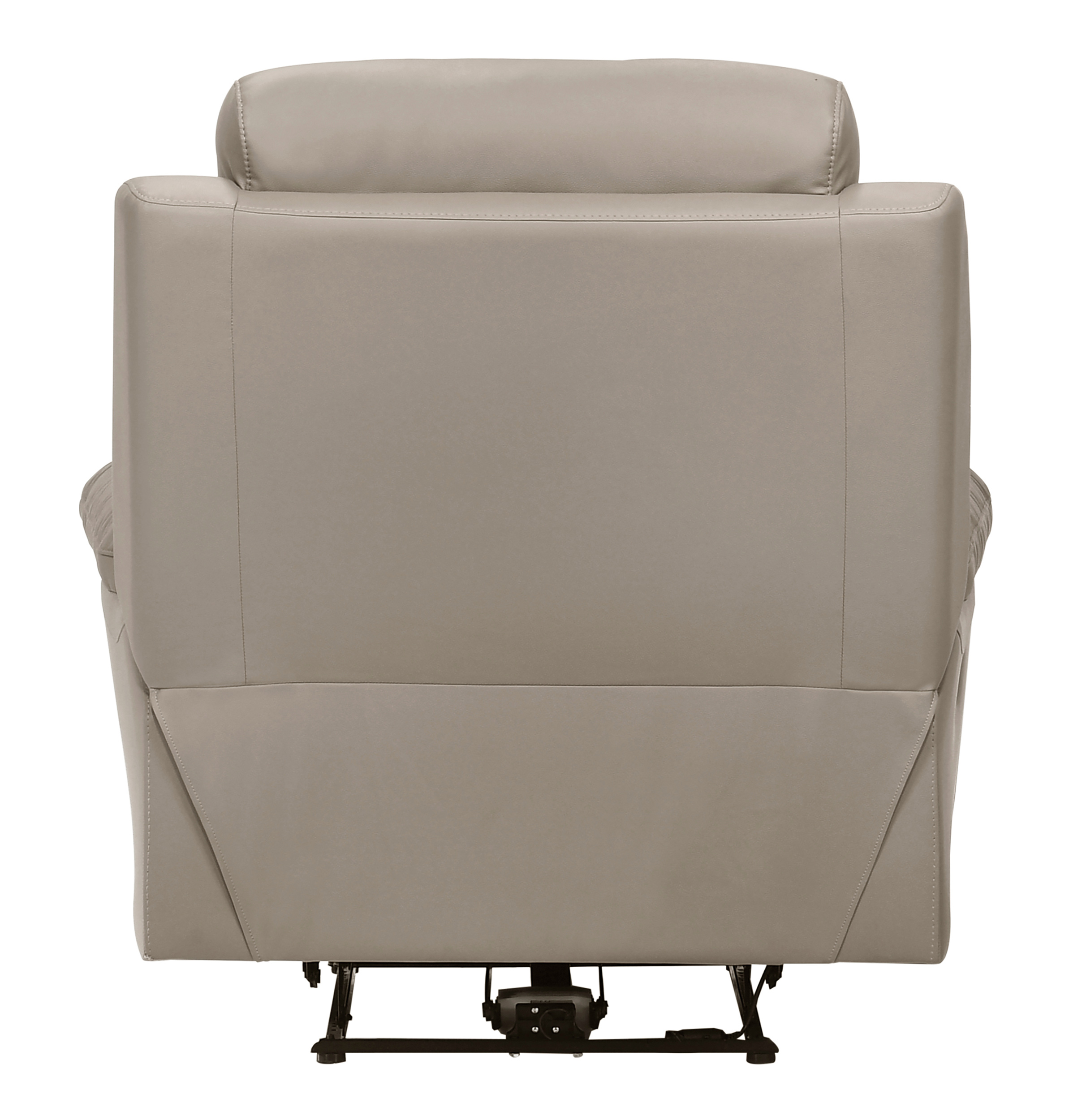 Hancock Leather Power Double Reclining Living Room Set
