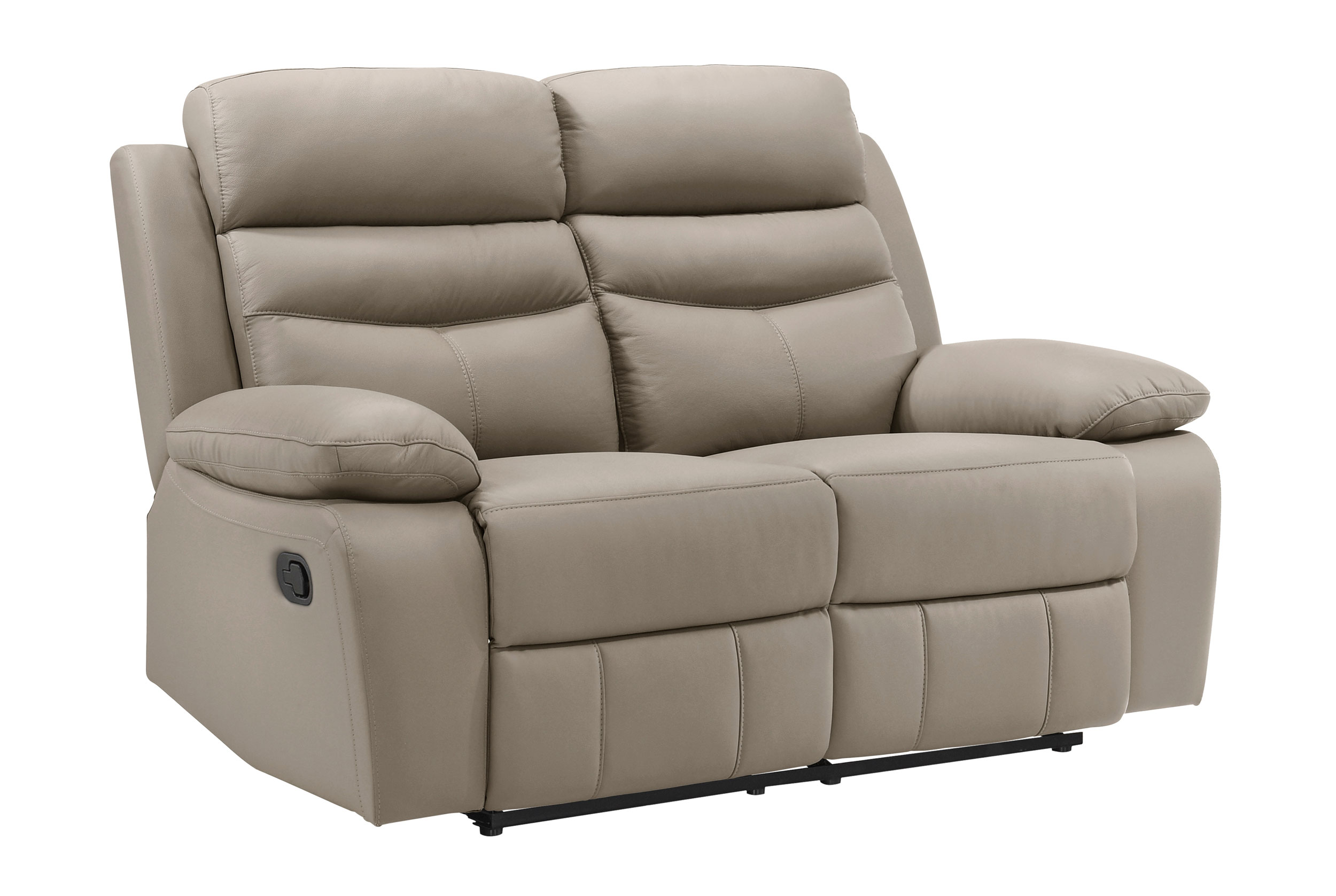 Hancock Leather Double Reclining Living Room Set