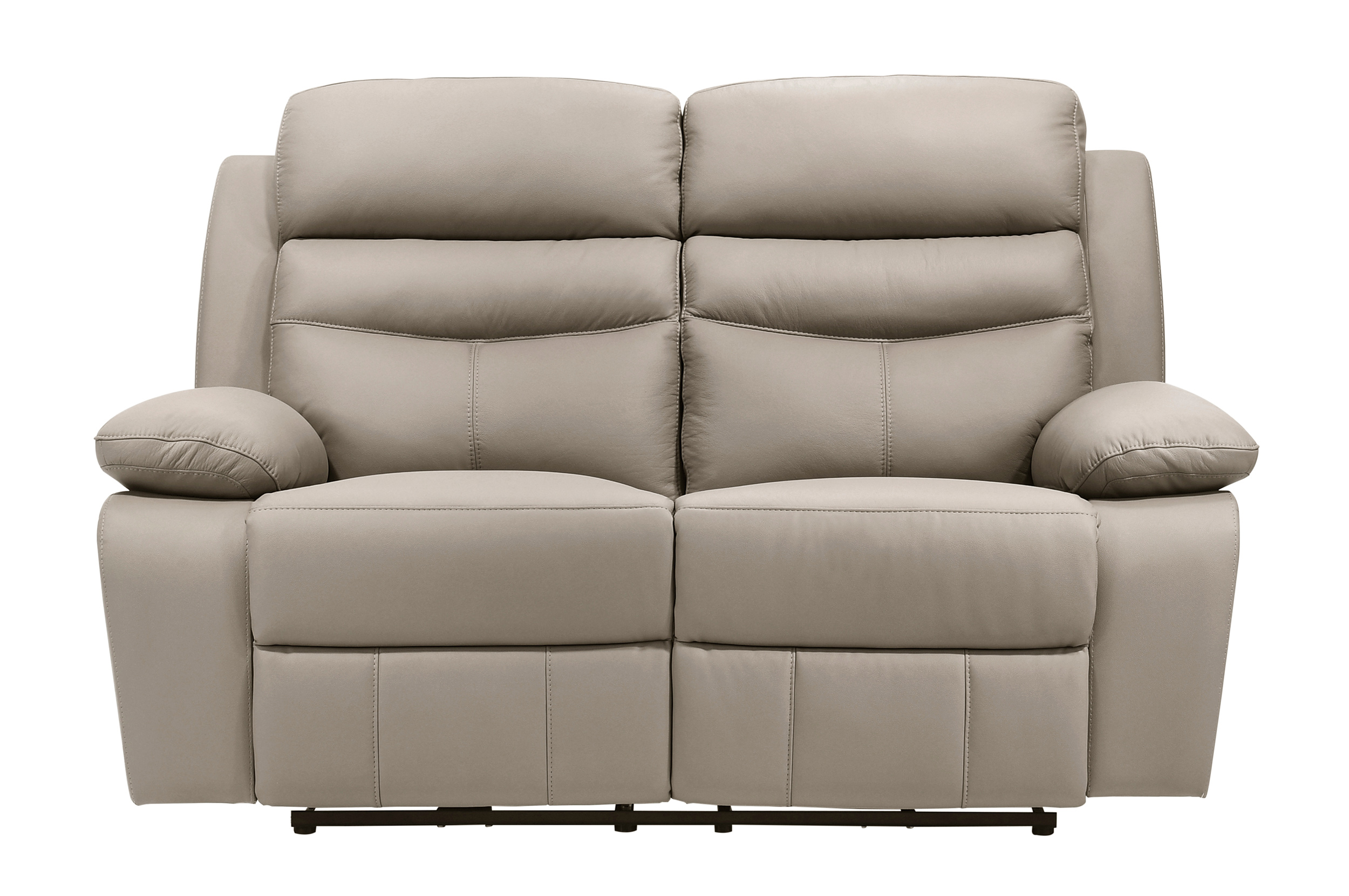 Hancock Leather Double Reclining Loveseat