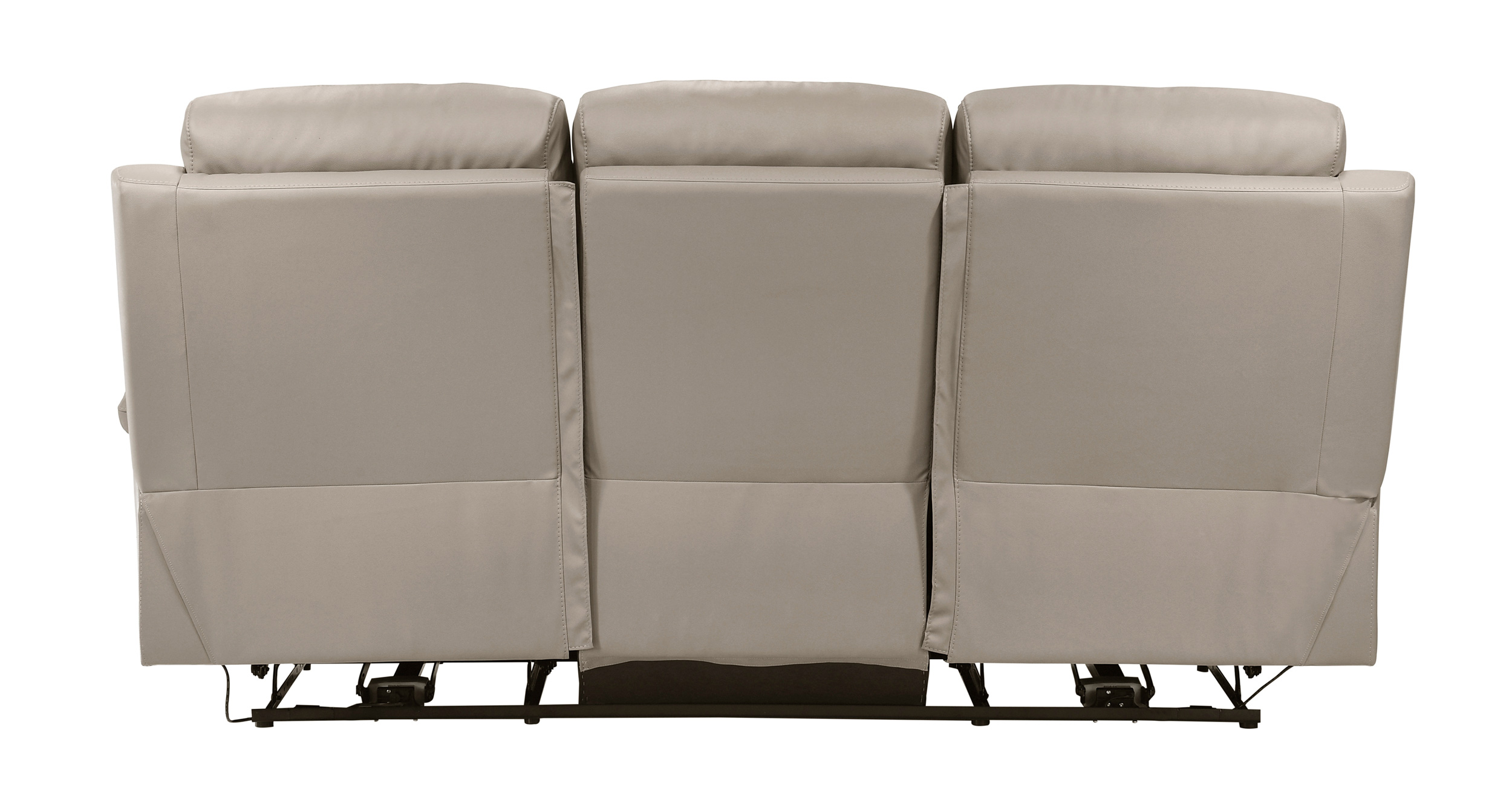 Hancock Leather Double Reclining Living Room Set