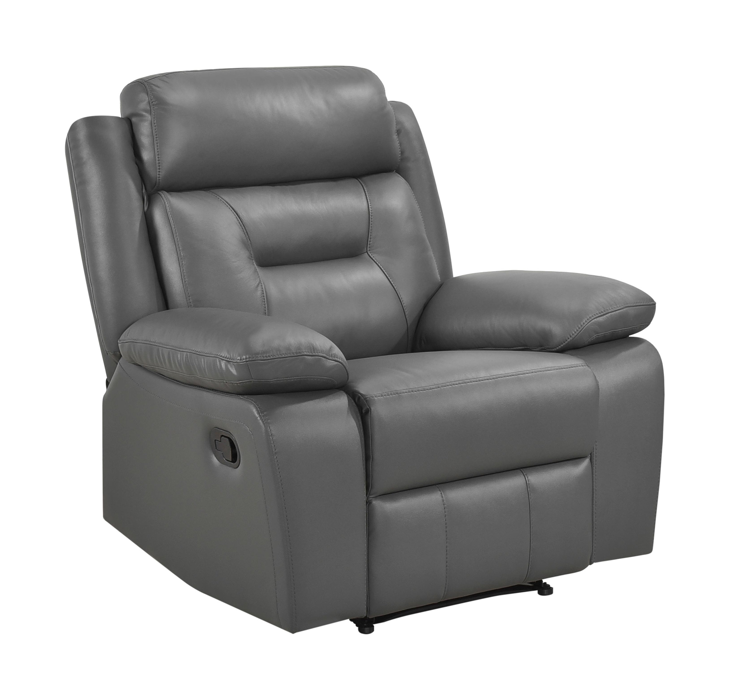 Laconia Leather Double Reclining Living Room Set