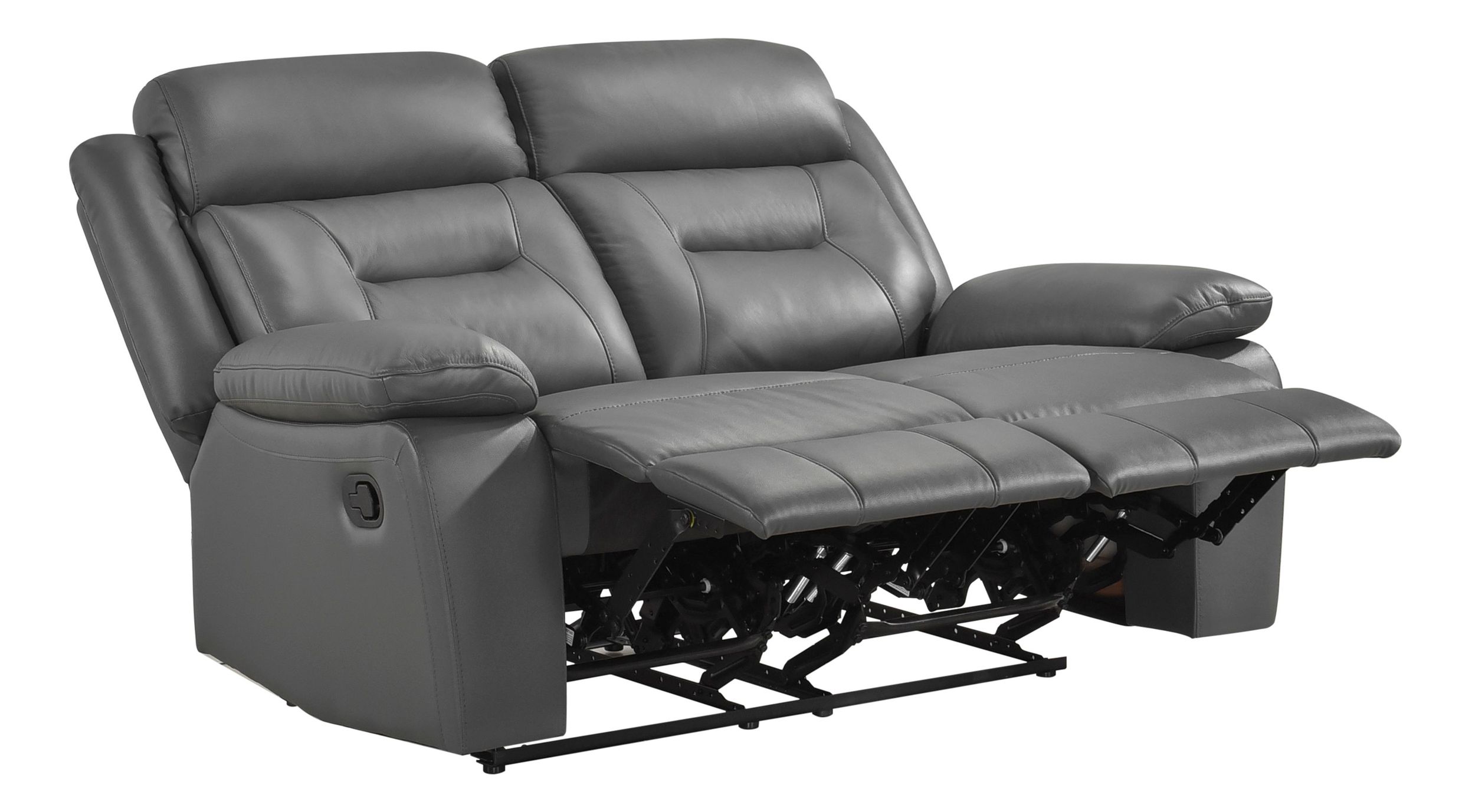 Laconia Leather Double Reclining Loveseat