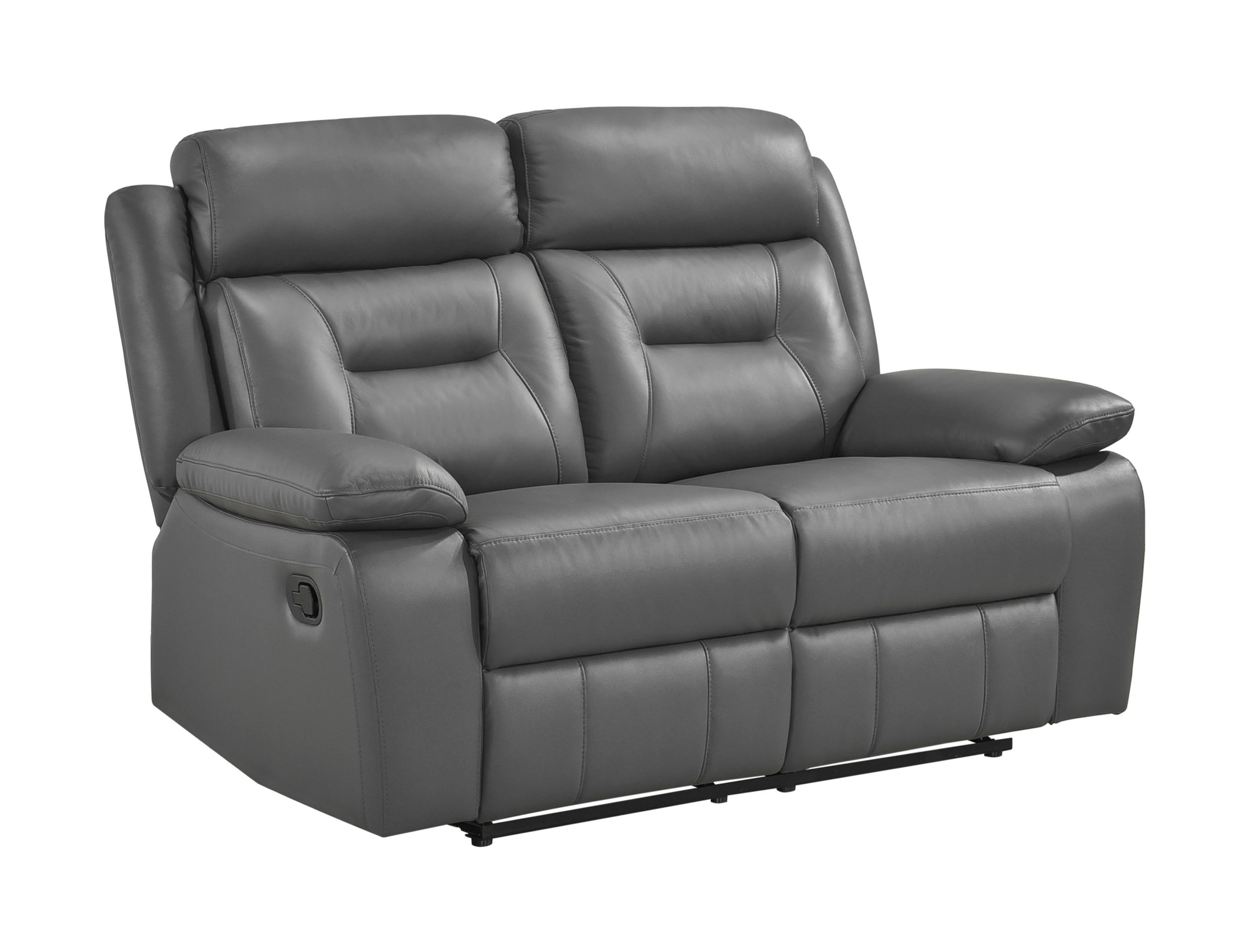 Laconia Leather Double Reclining Living Room Set