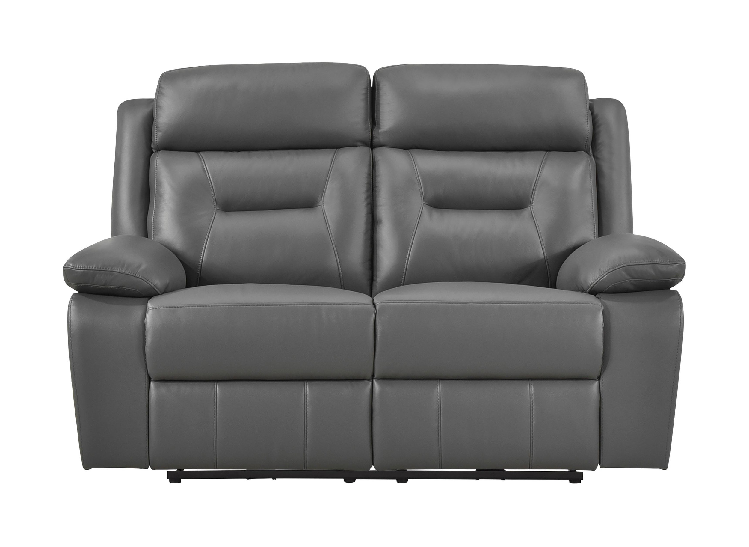 Laconia Leather Double Reclining Living Room Set
