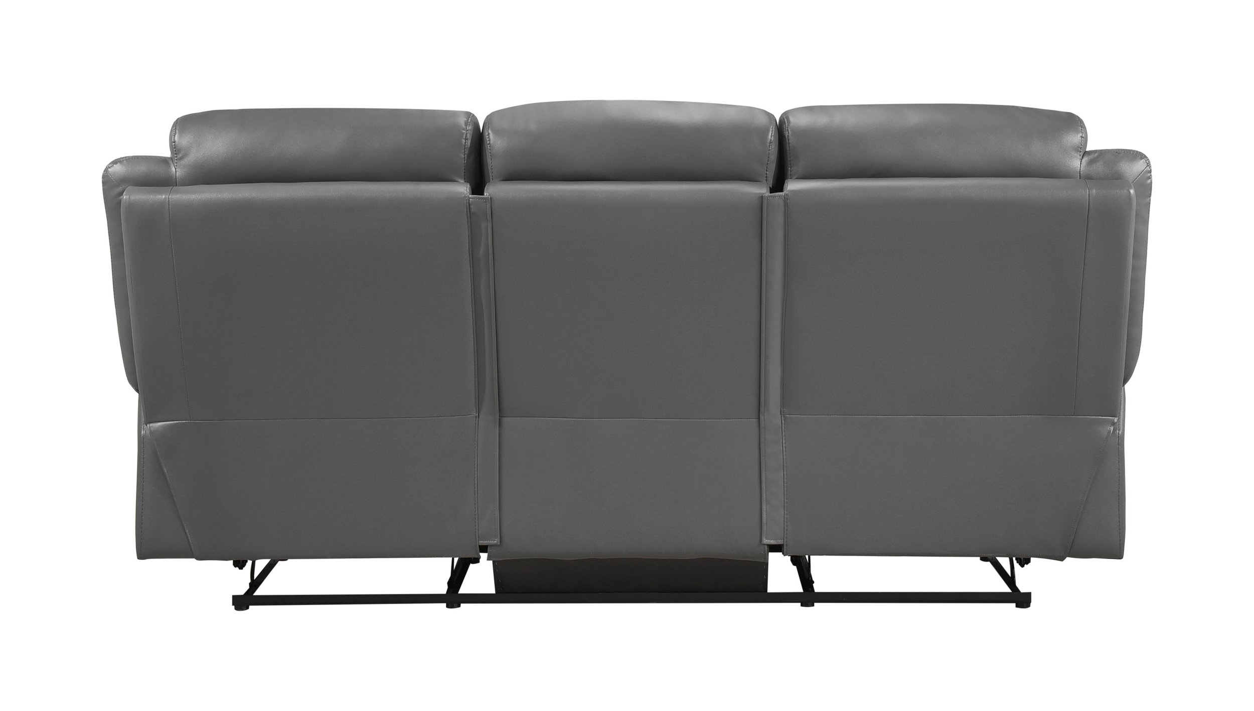 Laconia Leather Double Reclining Living Room Set