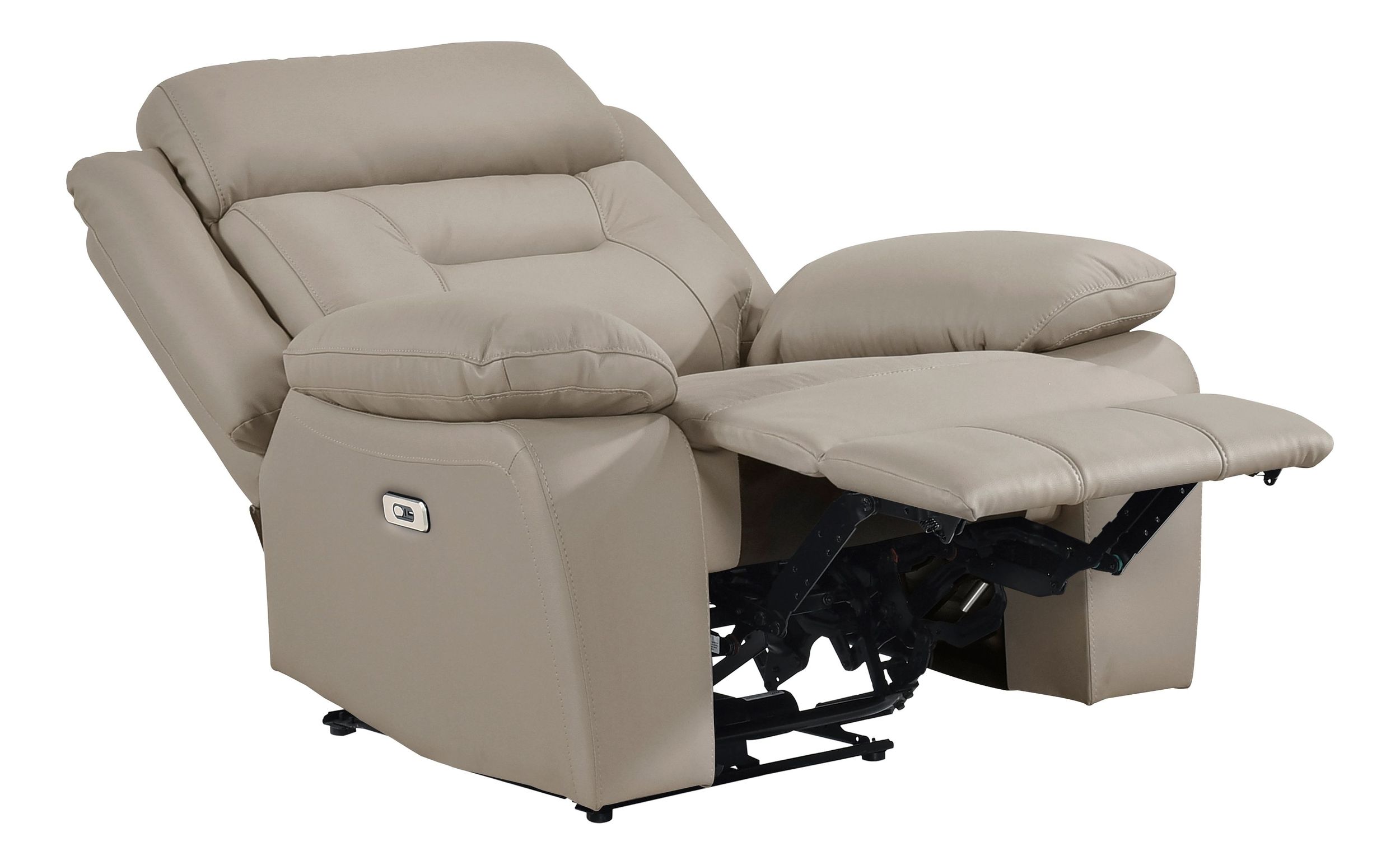 Laconia Leather Power Double Reclining Living Room Set