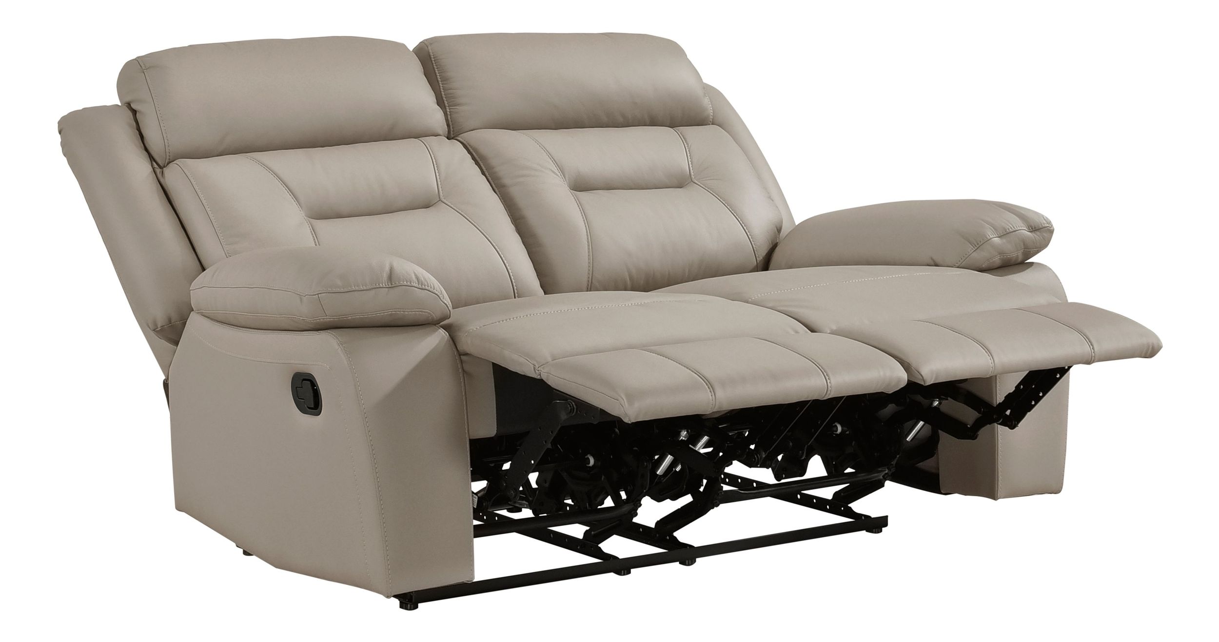 Laconia Leather Double Reclining Living Room Set