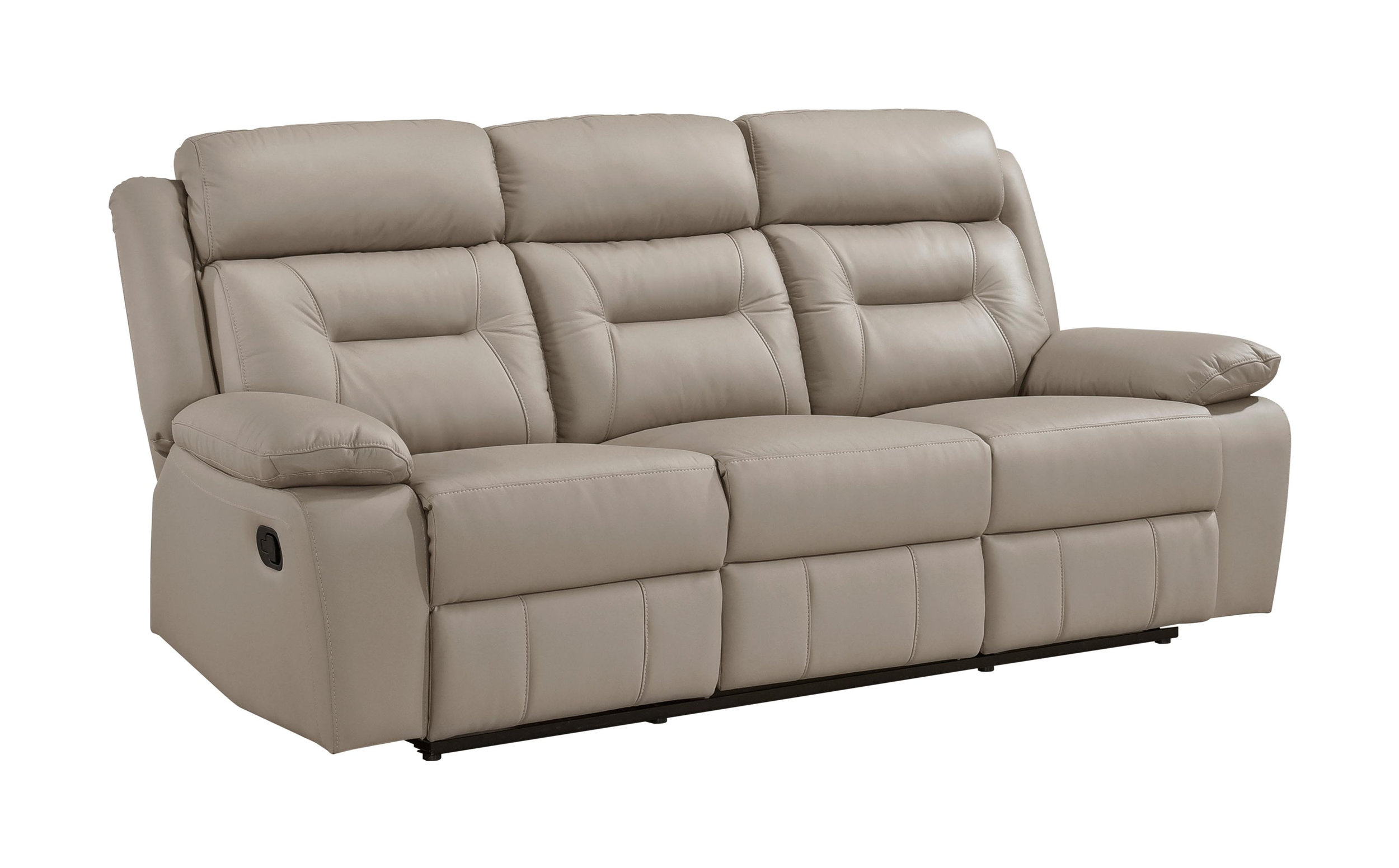 Laconia Leather Double Reclining Living Room Set