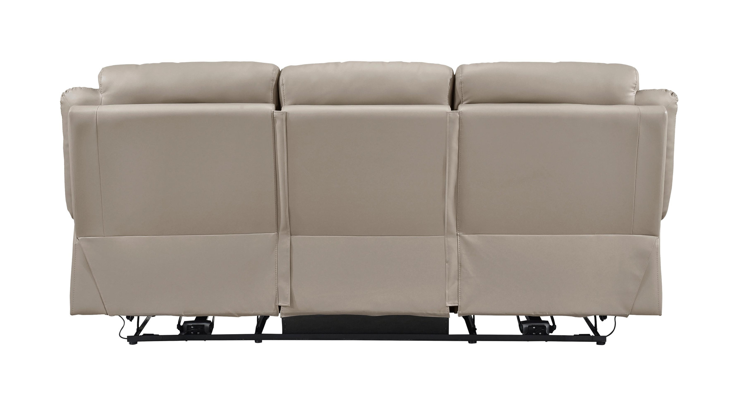Laconia Leather Power Double Reclining Living Room Set