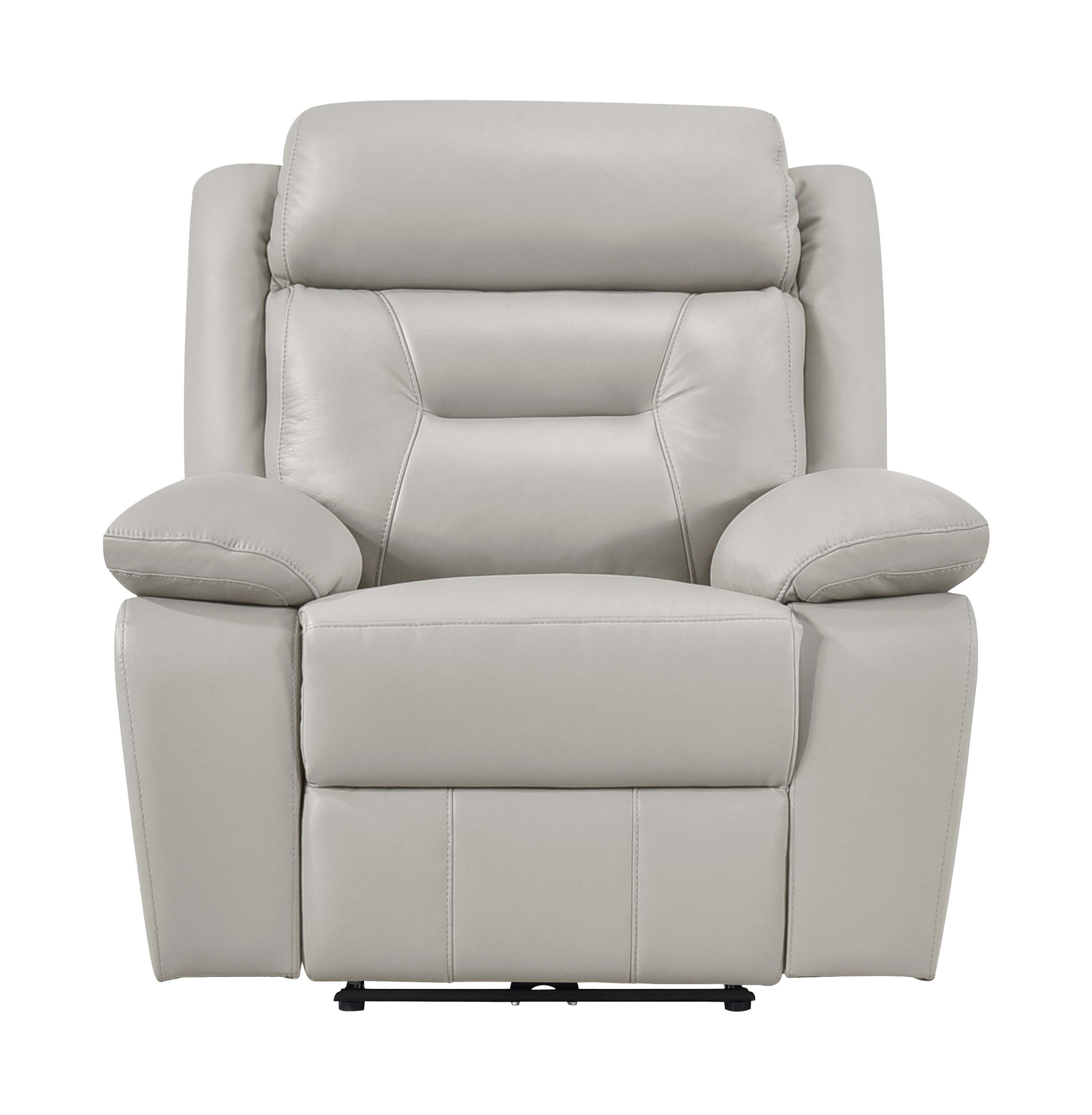 Laconia Leather Power Double Reclining Living Room Set