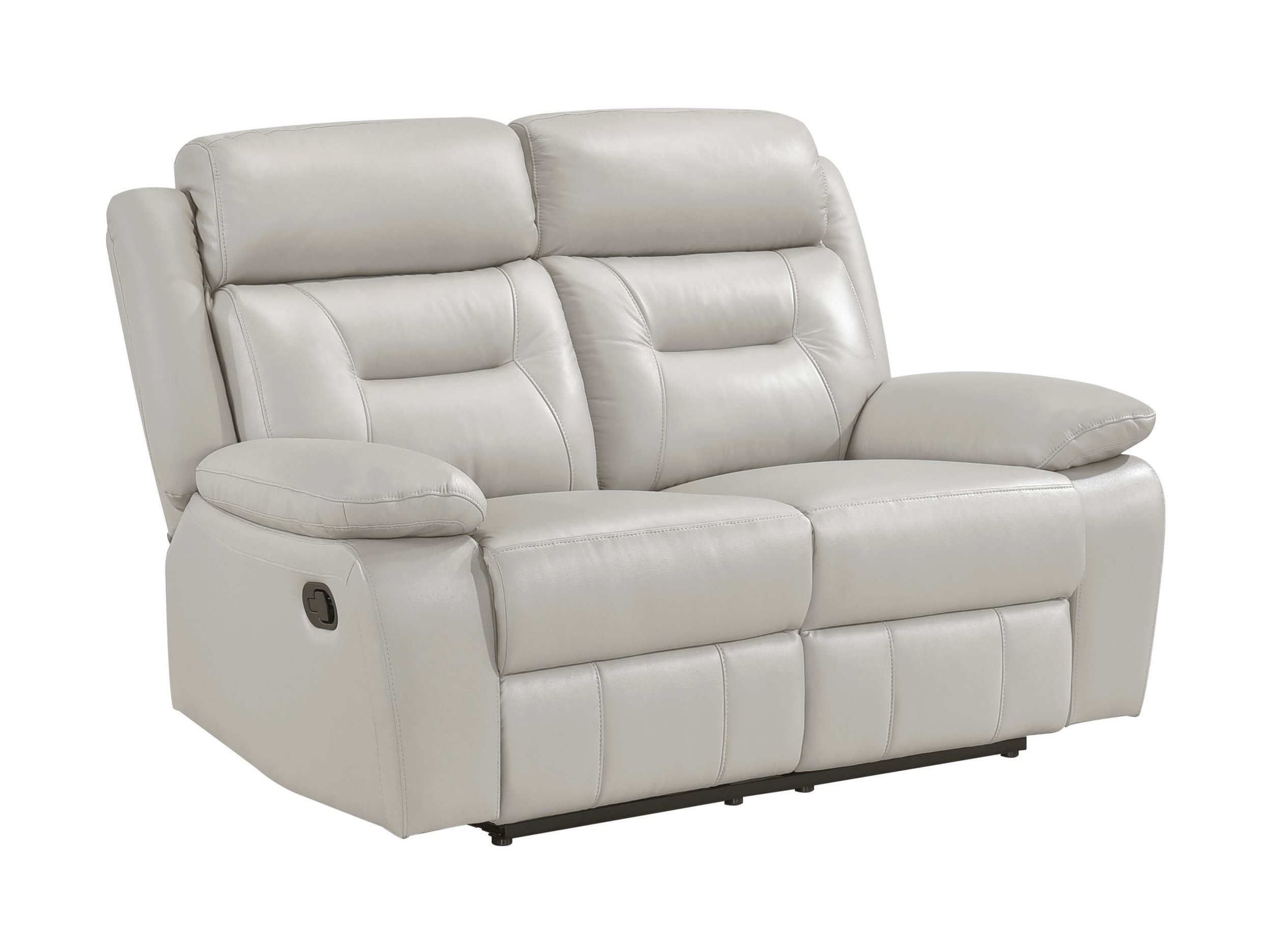 Laconia Leather Double Reclining Living Room Set