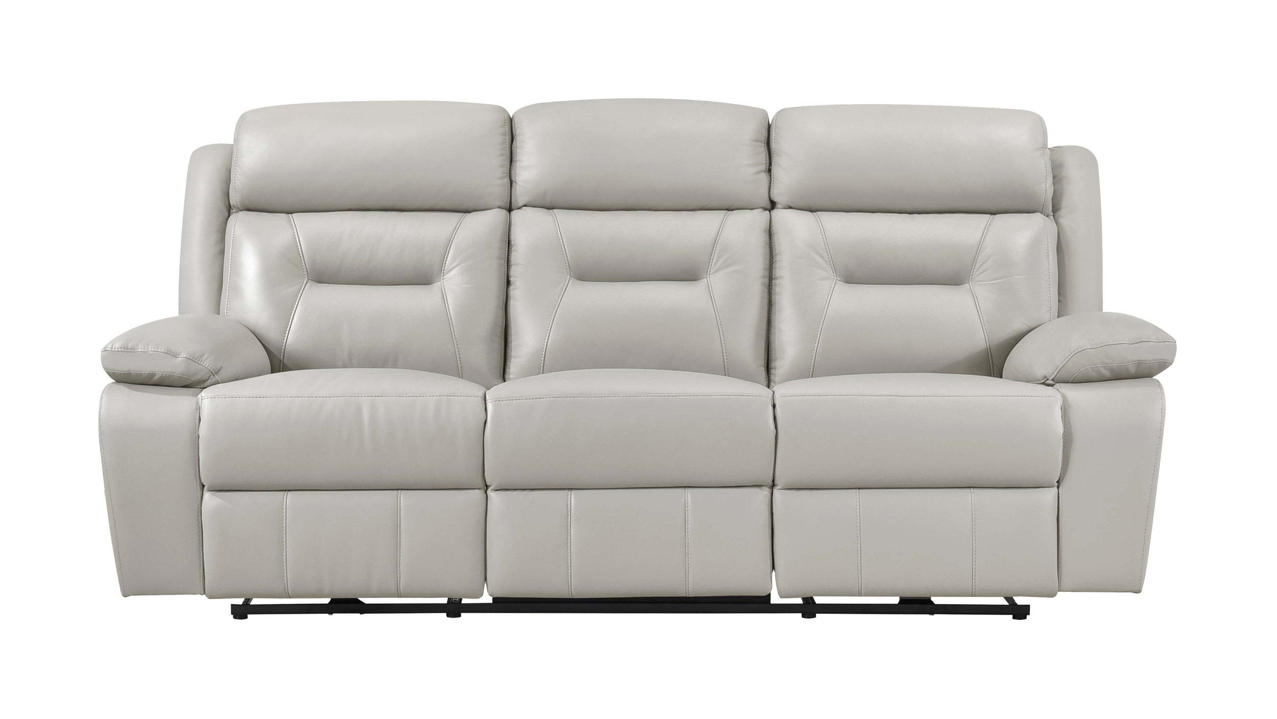 Laconia Leather Double Reclining Living Room Set