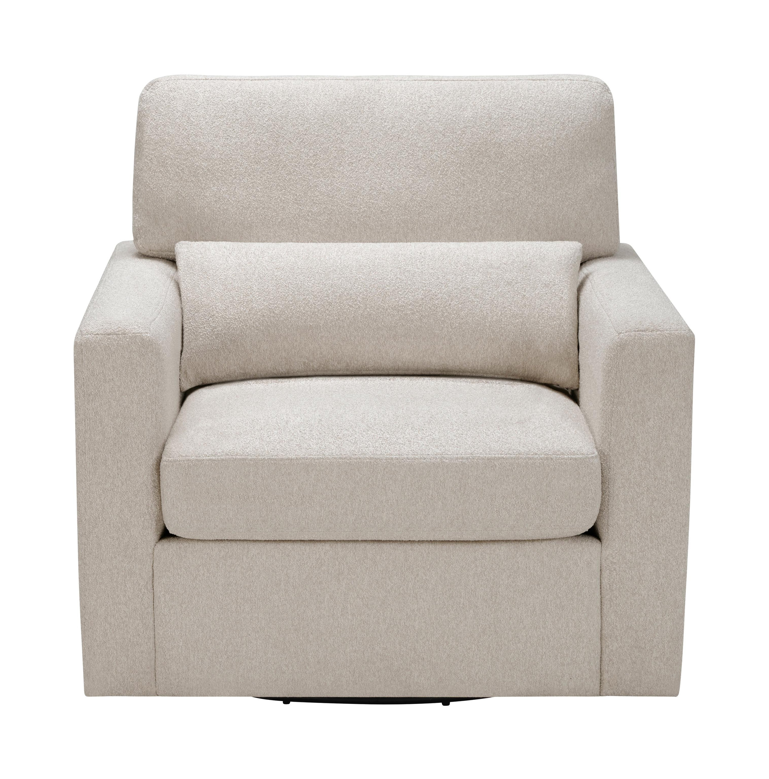 Pompano Boucle Swivel Chair