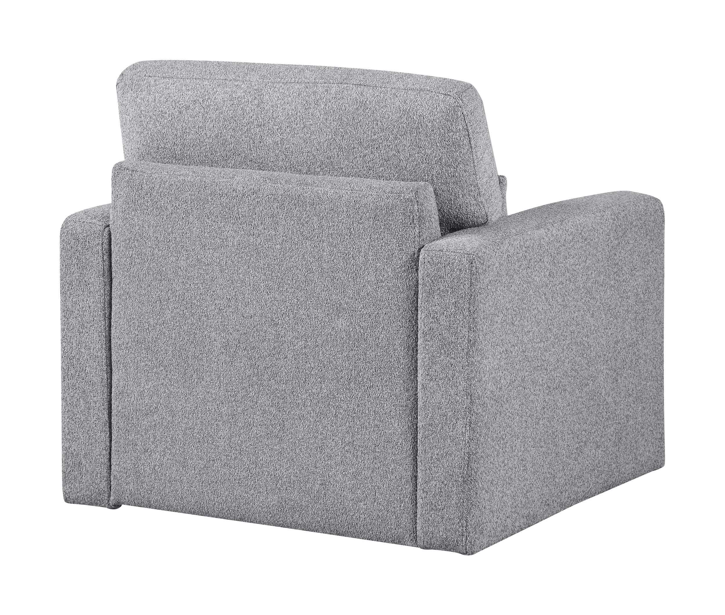 Pompano Boucle Swivel Chair