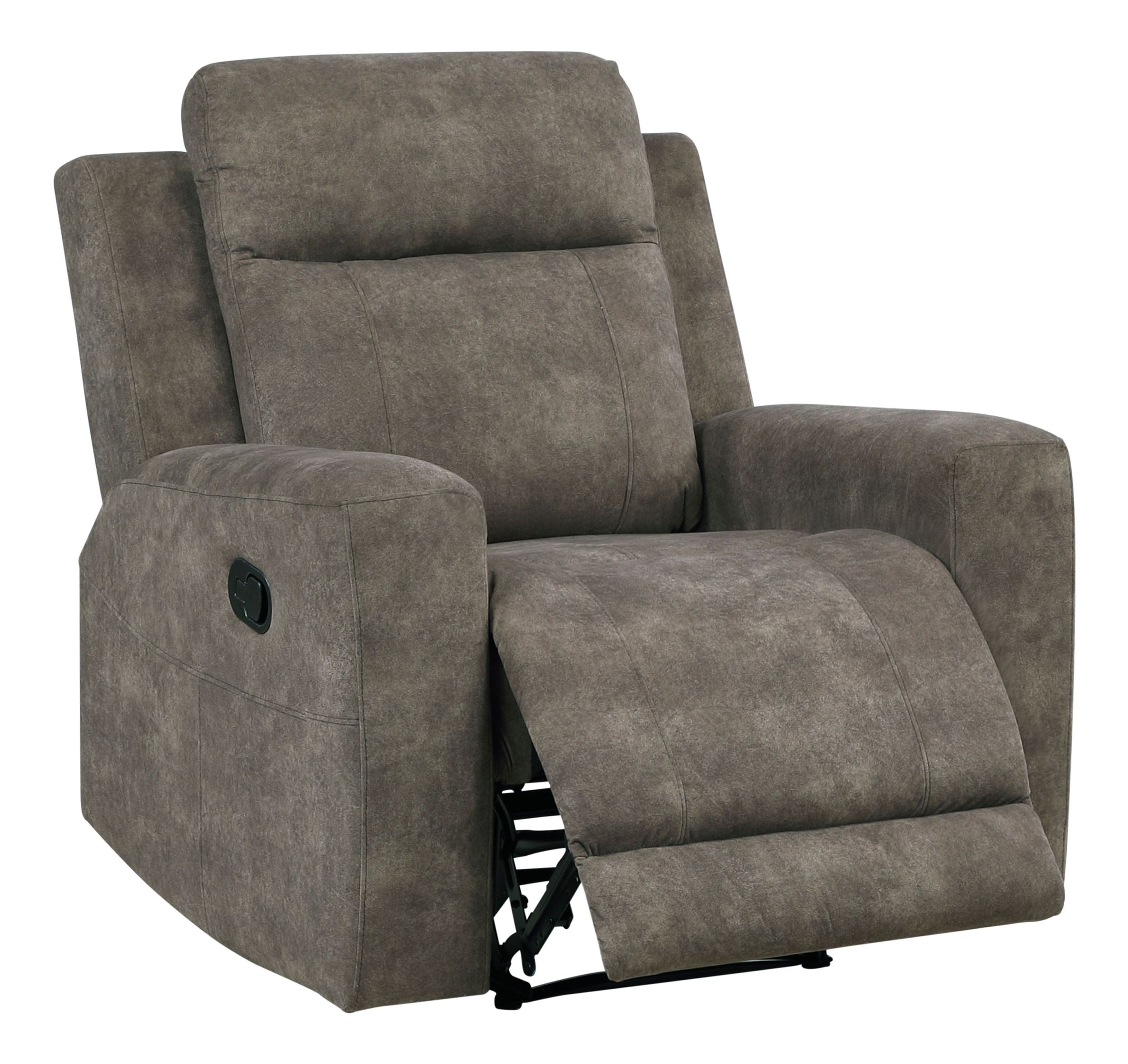 Muncie Microfiber Double Reclining Living Room Set