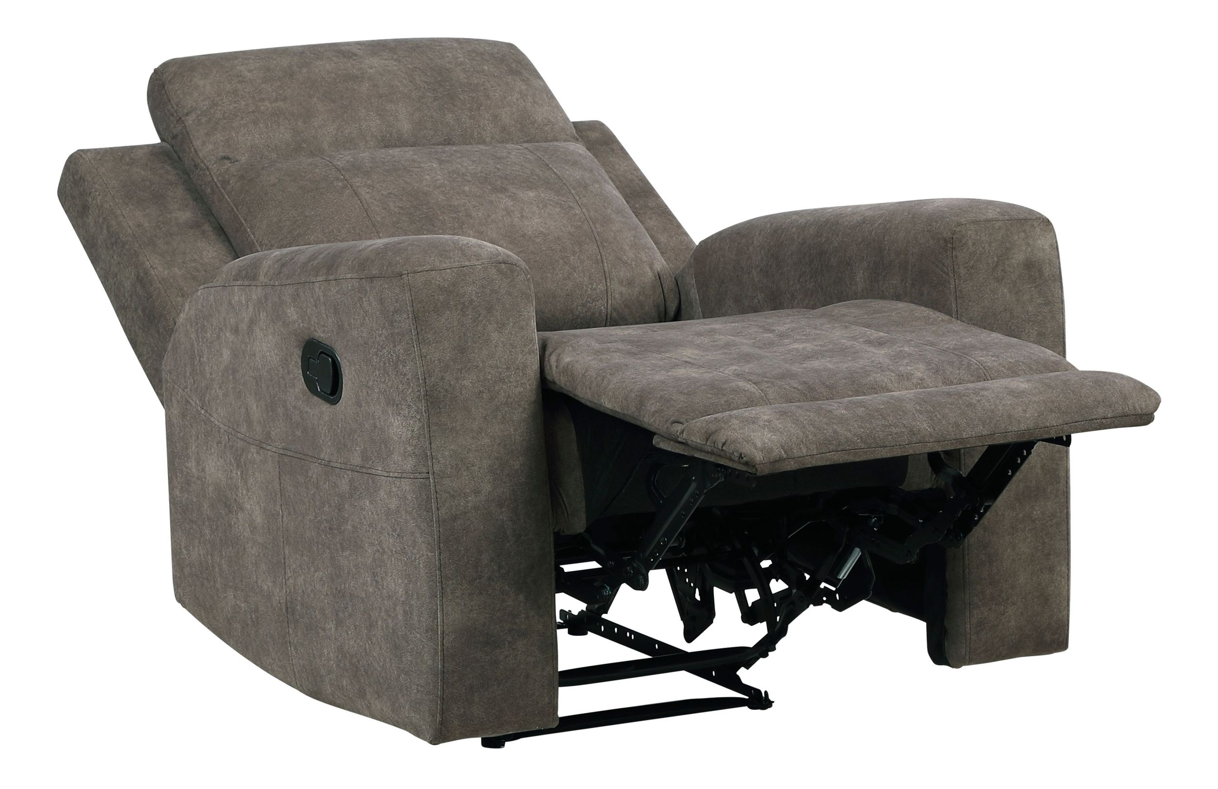 Muncie Microfiber Double Reclining Living Room Set