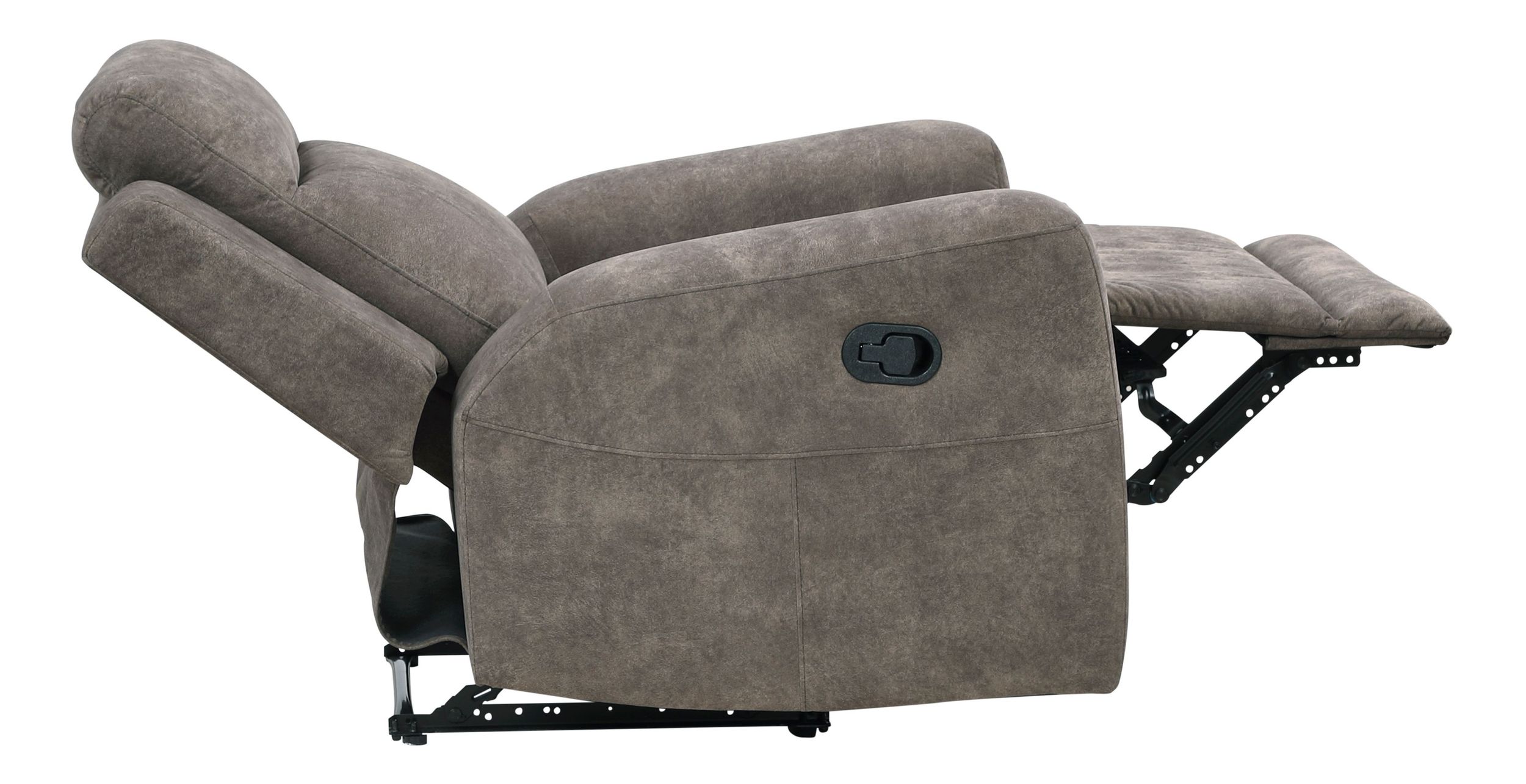 Muncie Microfiber Double Reclining Living Room Set