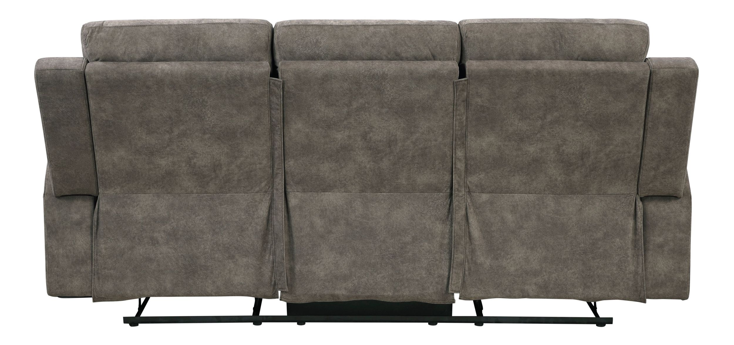 Muncie Microfiber Double Reclining Sofa