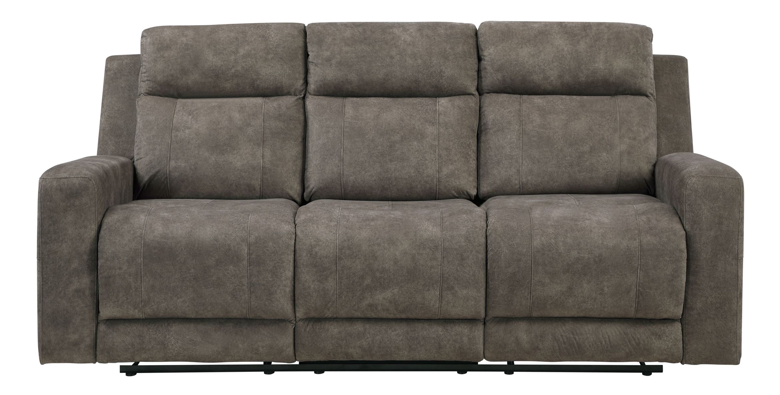 Muncie Microfiber Double Reclining Sofa