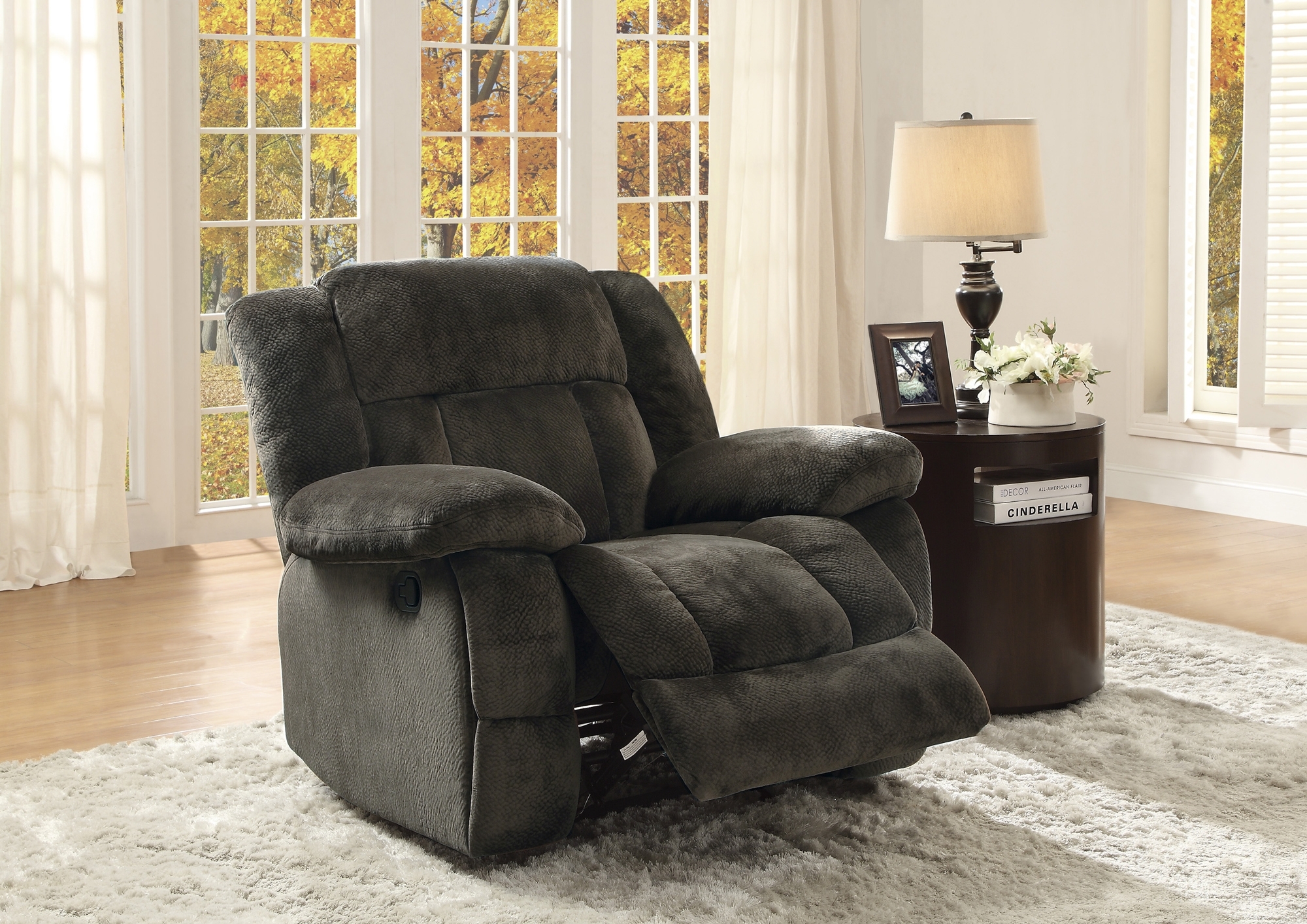 Laurelton Microfiber Reclining Living Room Set
