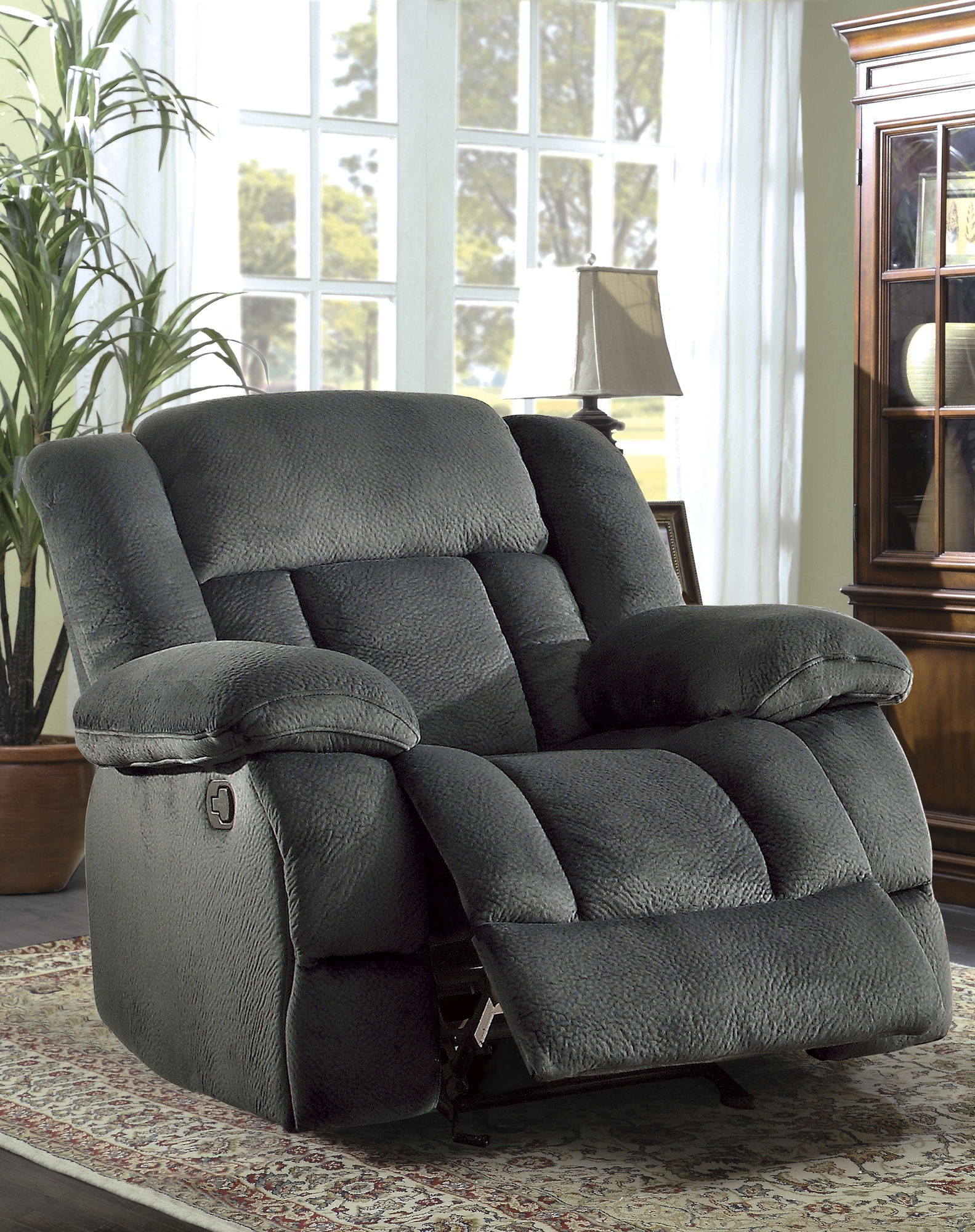 Laurelton Microfiber Glider Reclining Chair