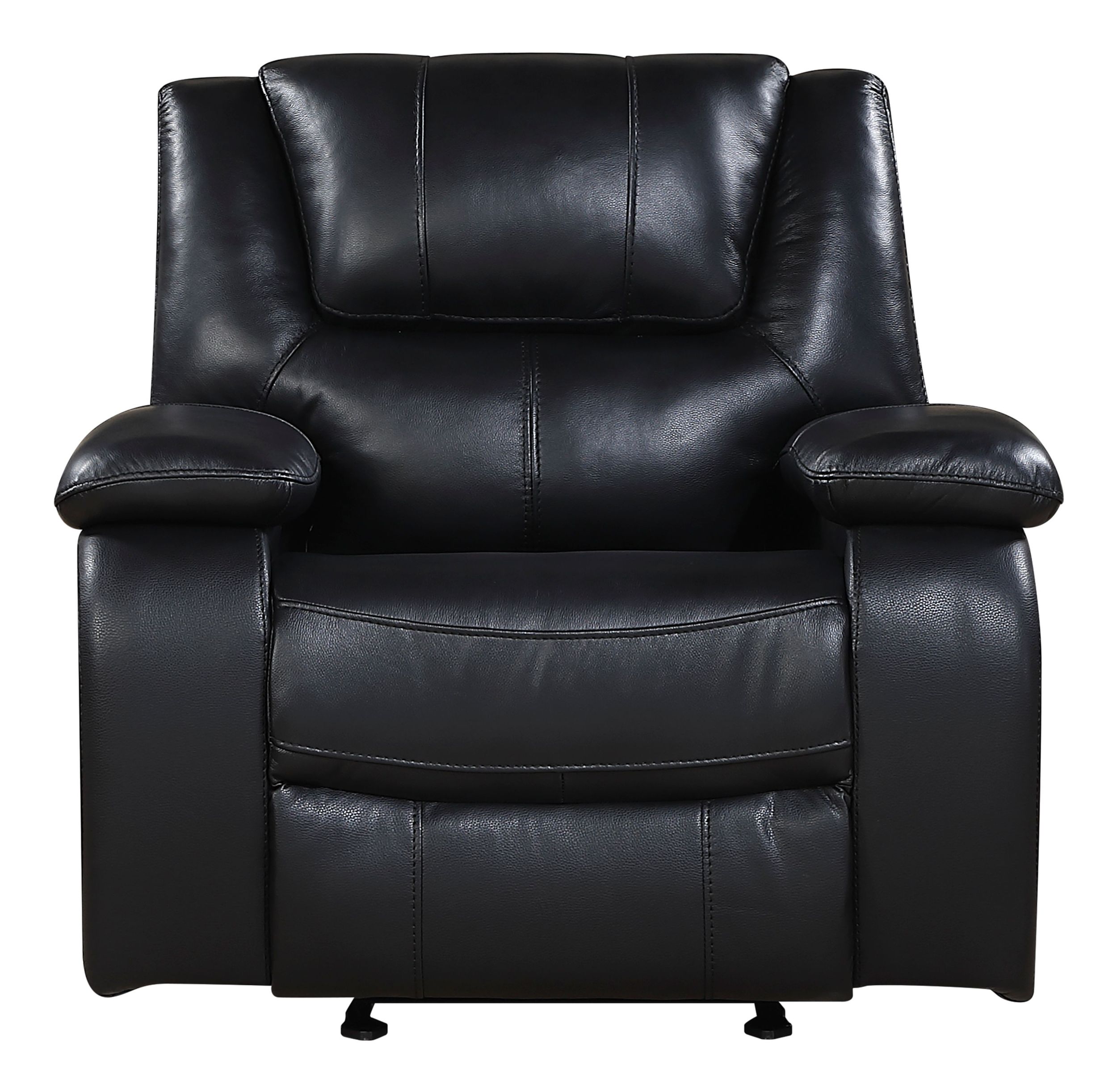 Ellicott Leather Double Reclining Living Room Set