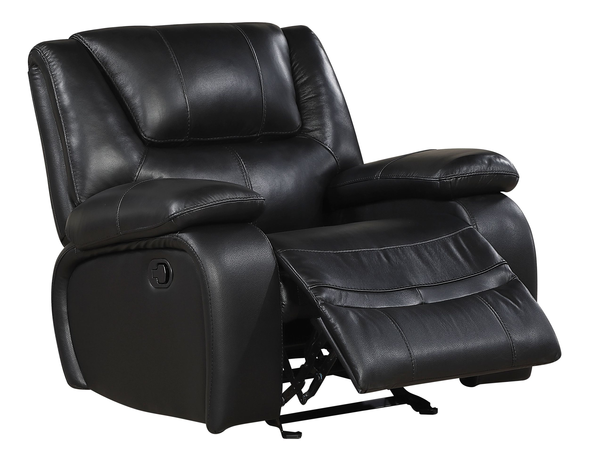 Ellicott Leather Double Reclining Living Room Set