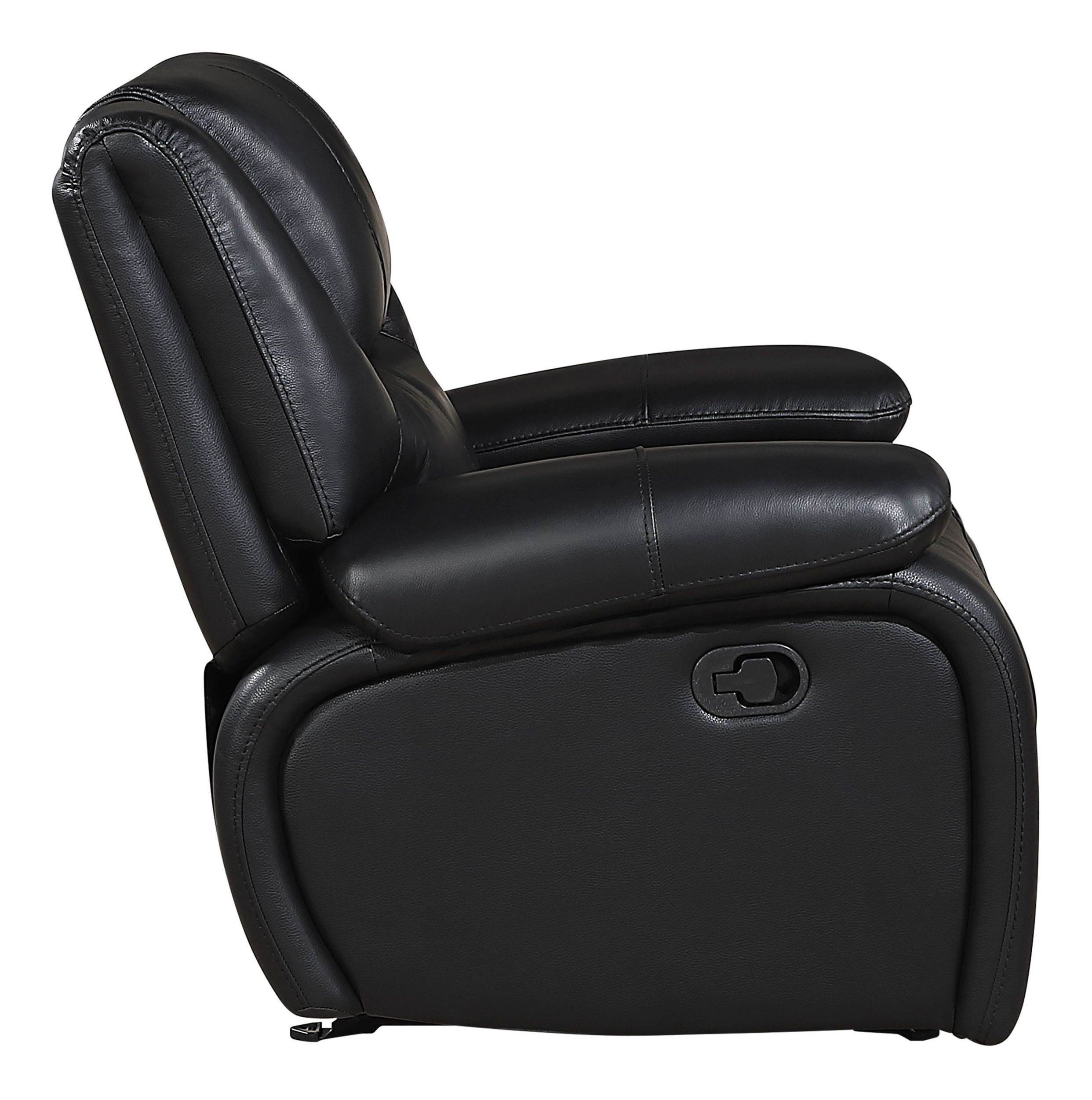 Ellicott Leather Double Reclining Living Room Set