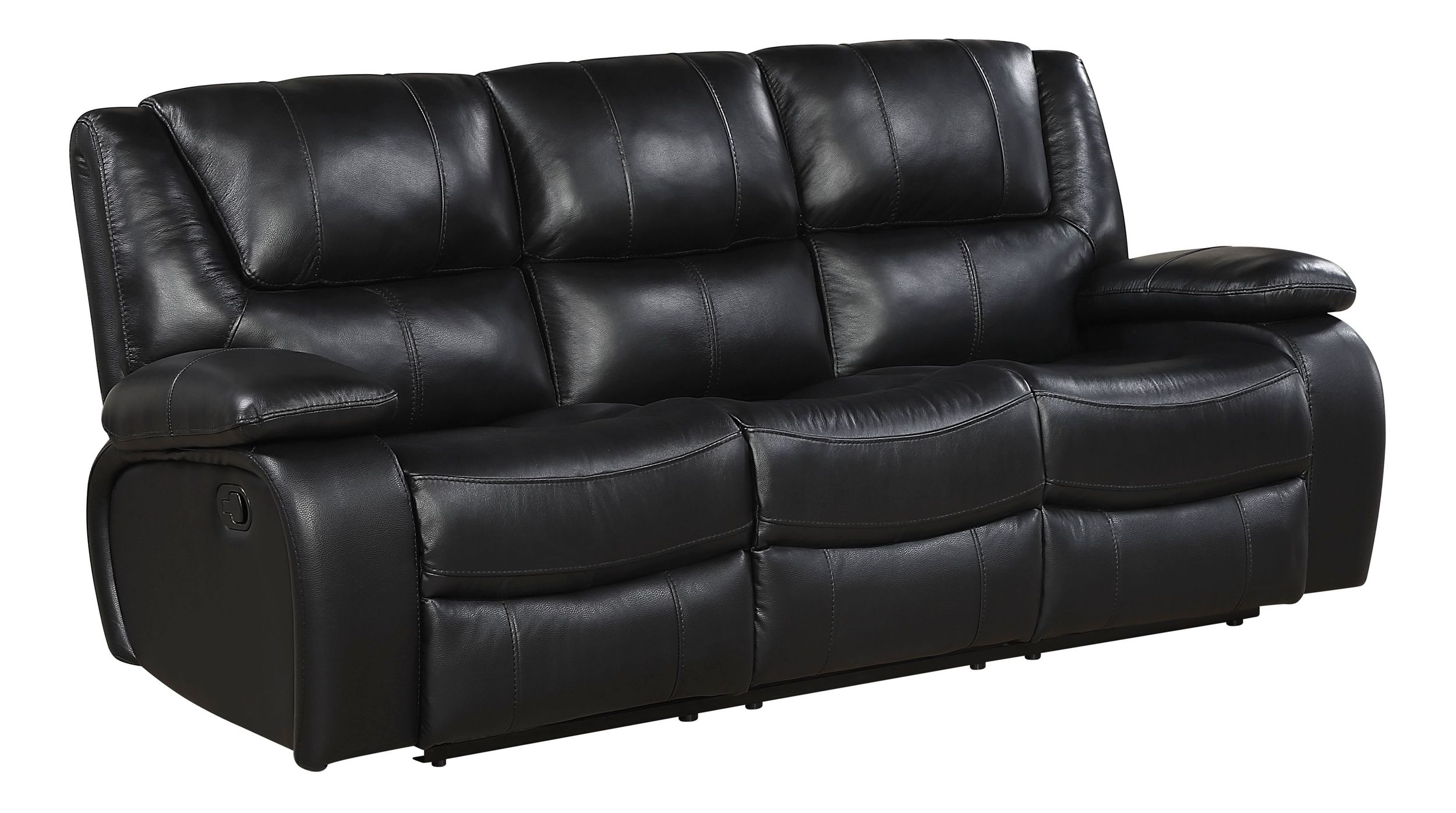 Ellicott Leather Double Reclining Sofa