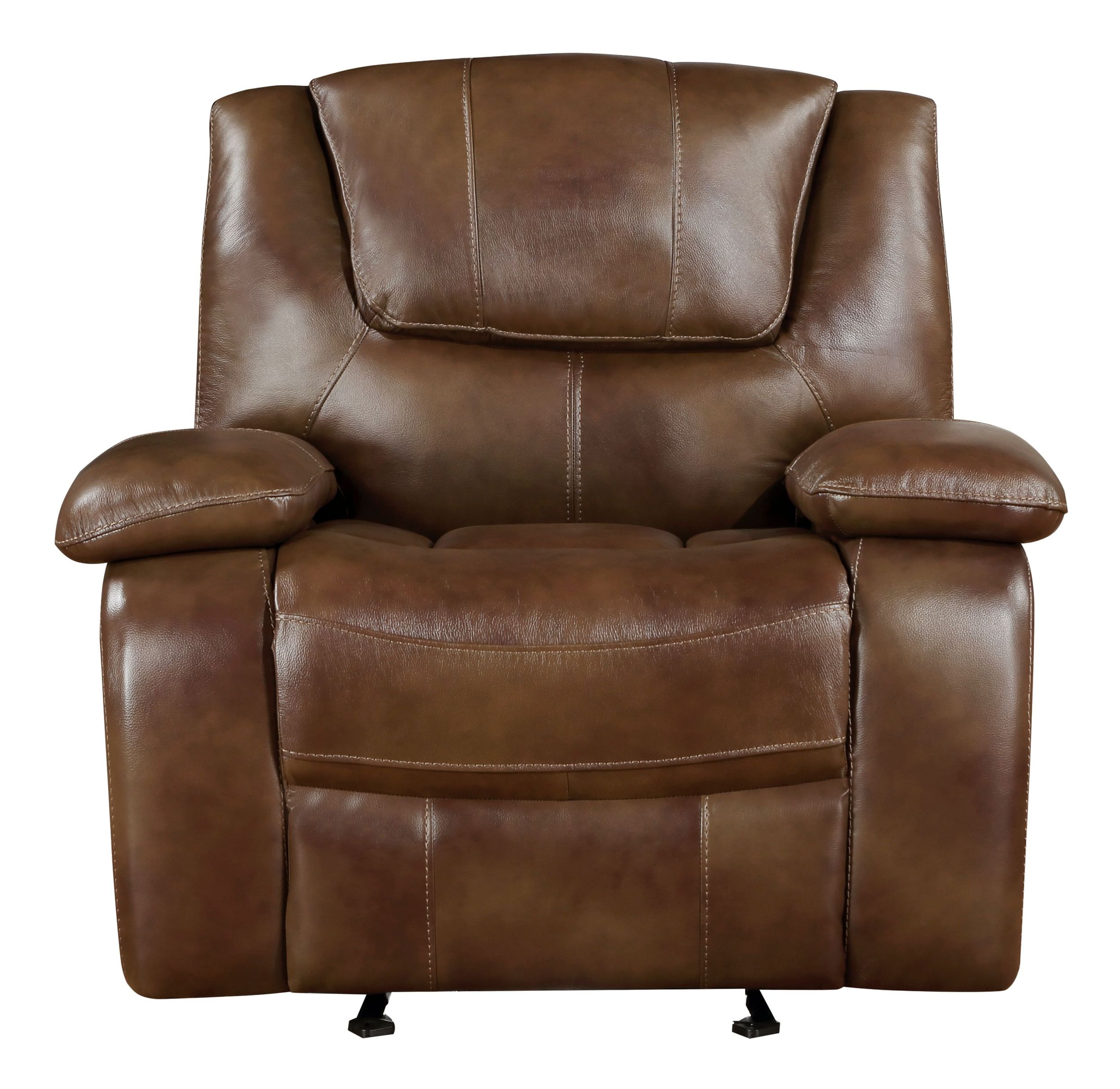 Ellicott Leather Glider Reclining Chair