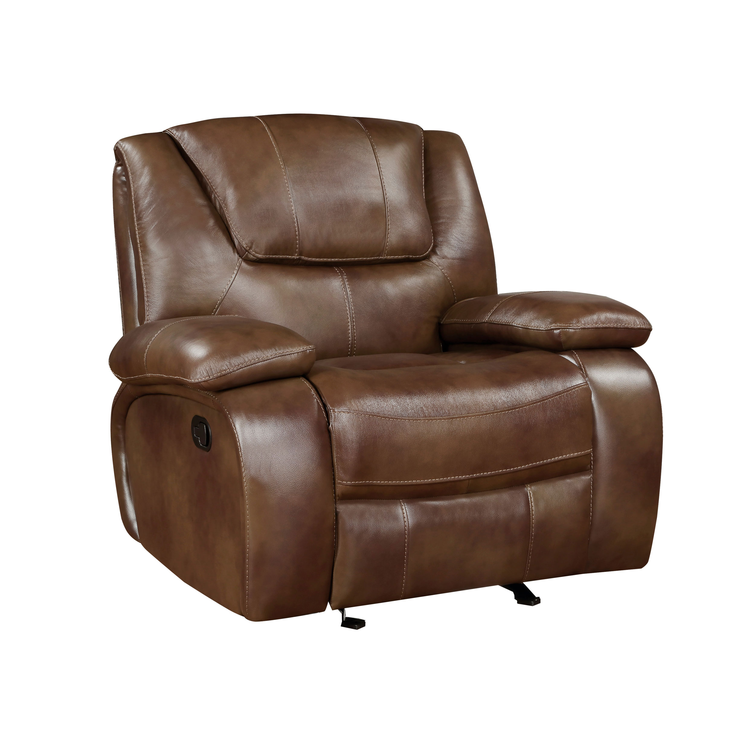 Ellicott Leather Glider Reclining Chair