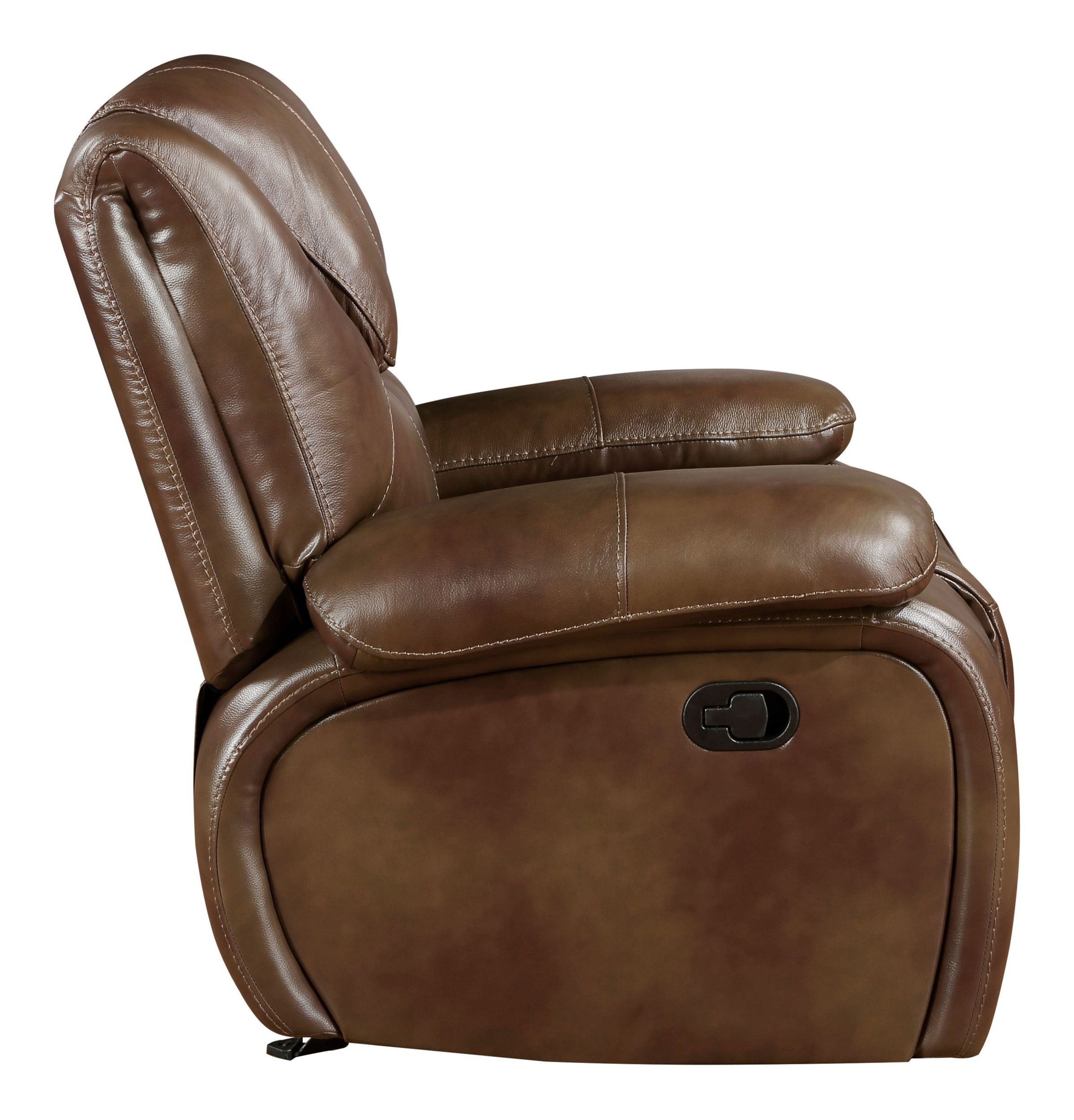 Ellicott Leather Glider Reclining Chair