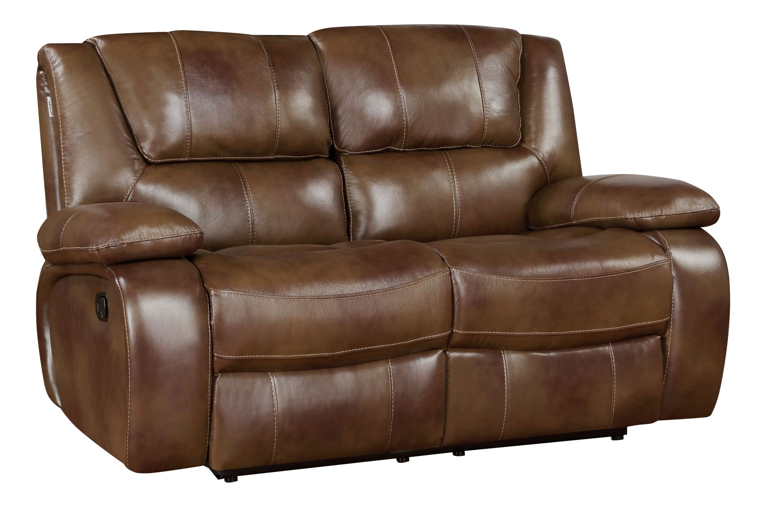 Ellicott Leather Double Reclining Living Room Set