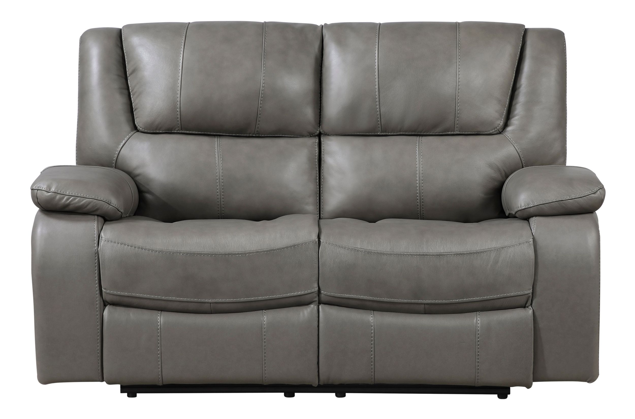 Ellicott Leather Double Reclining Living Room Set
