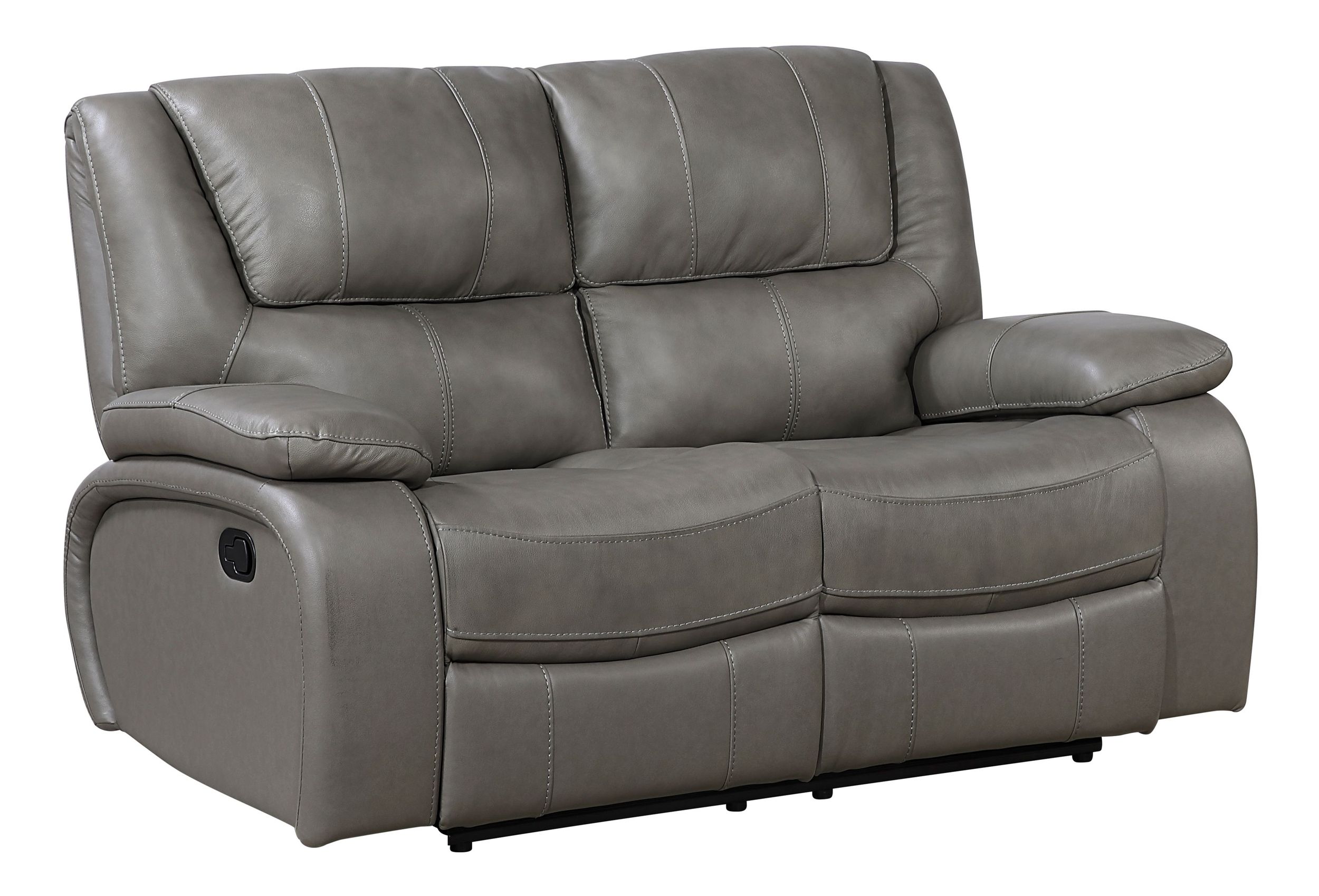 Ellicott Leather Double Reclining Loveseat