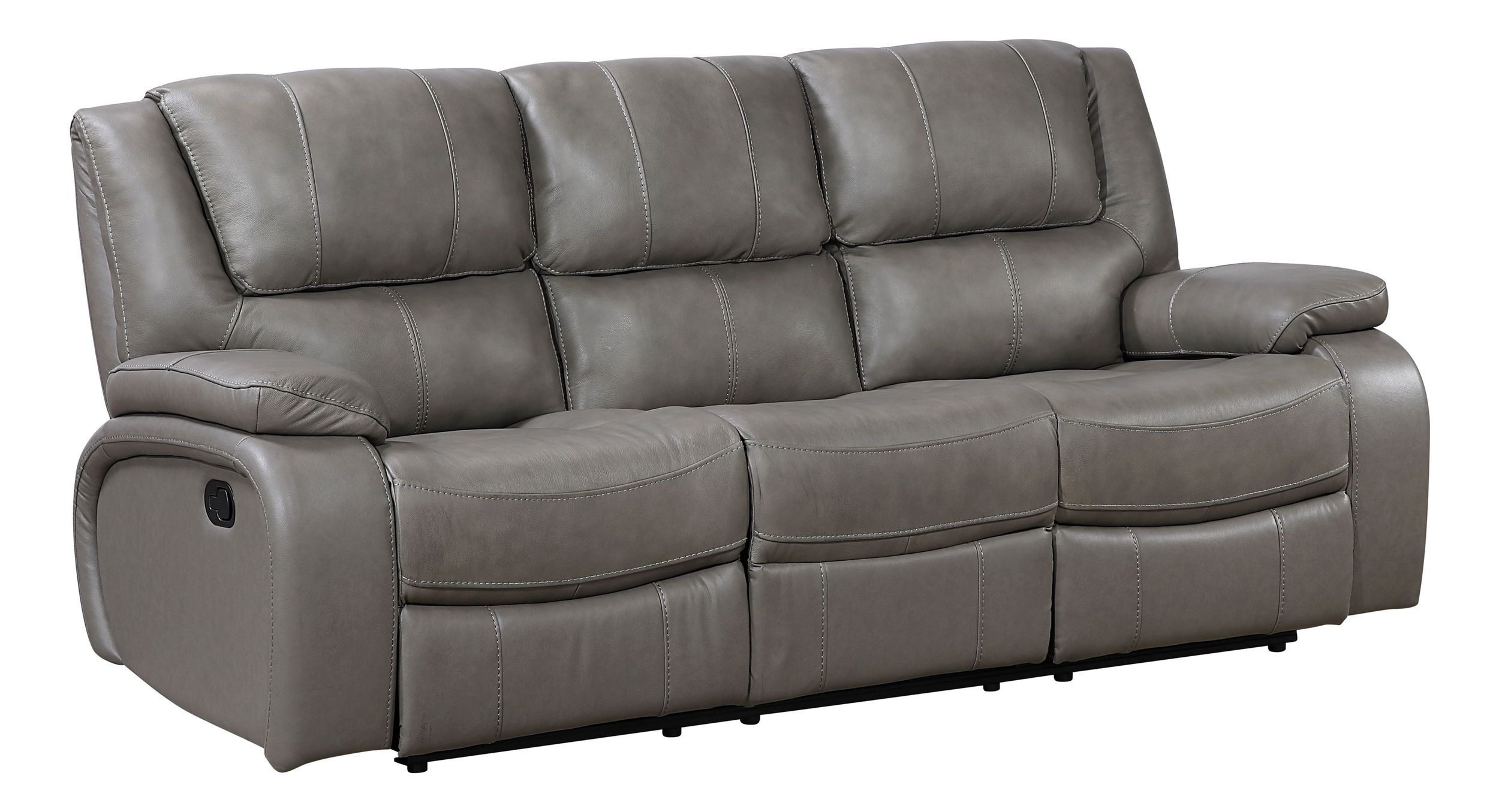 Ellicott Leather Double Reclining Living Room Set