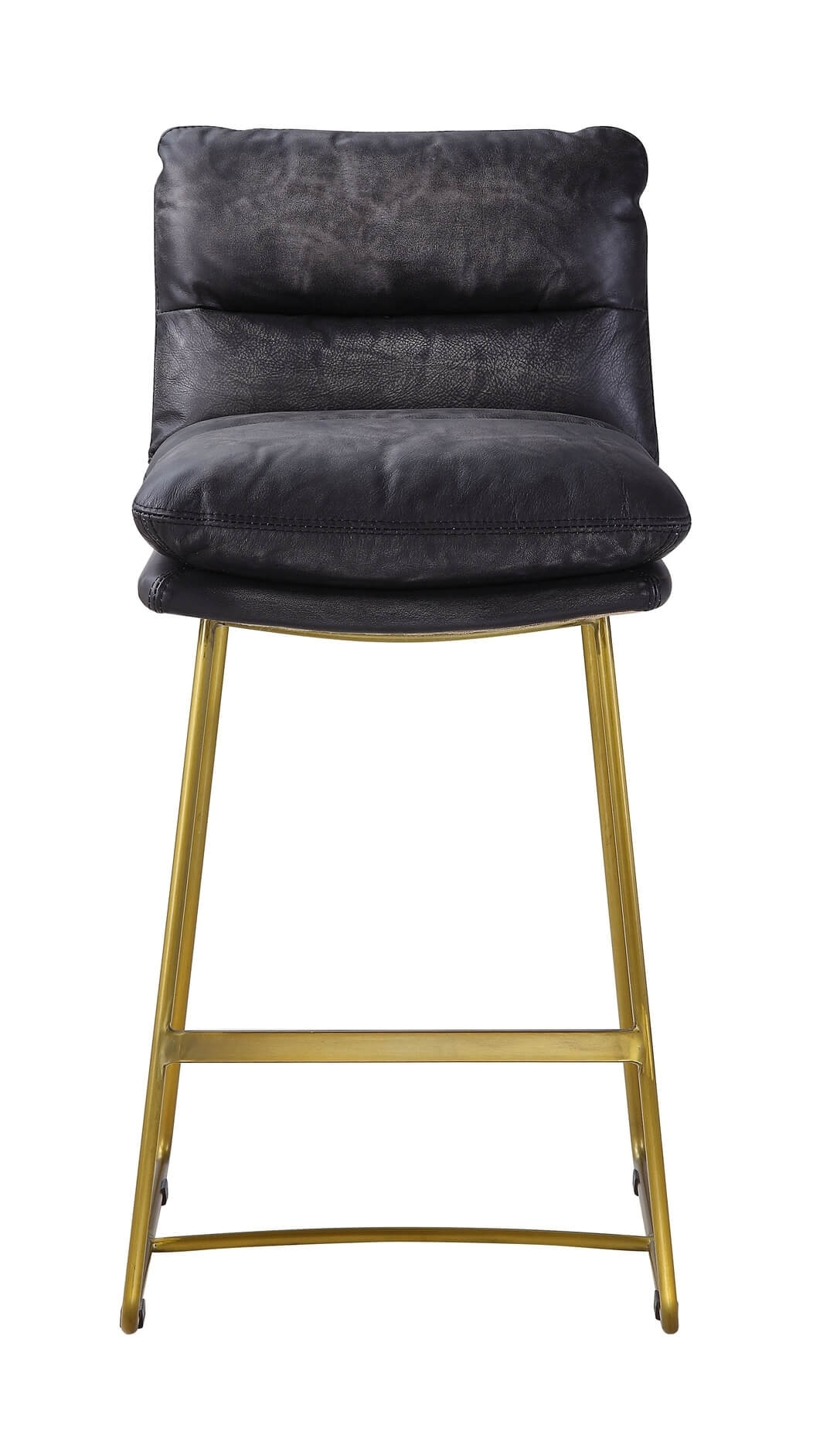 Alsey Top Grain Leather Counter Chair