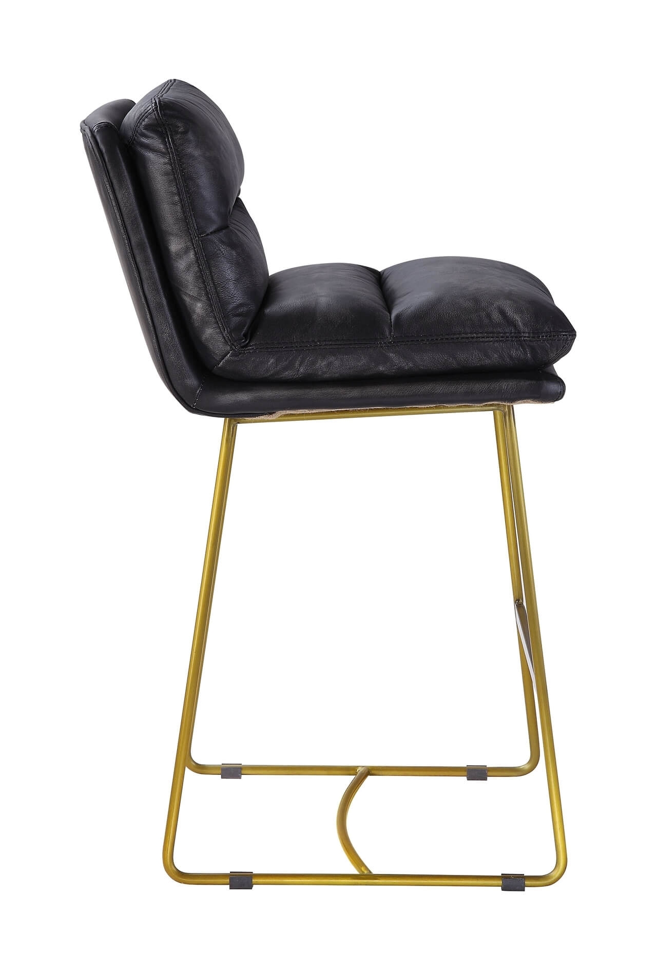 Alsey Top Grain Leather Counter Chair