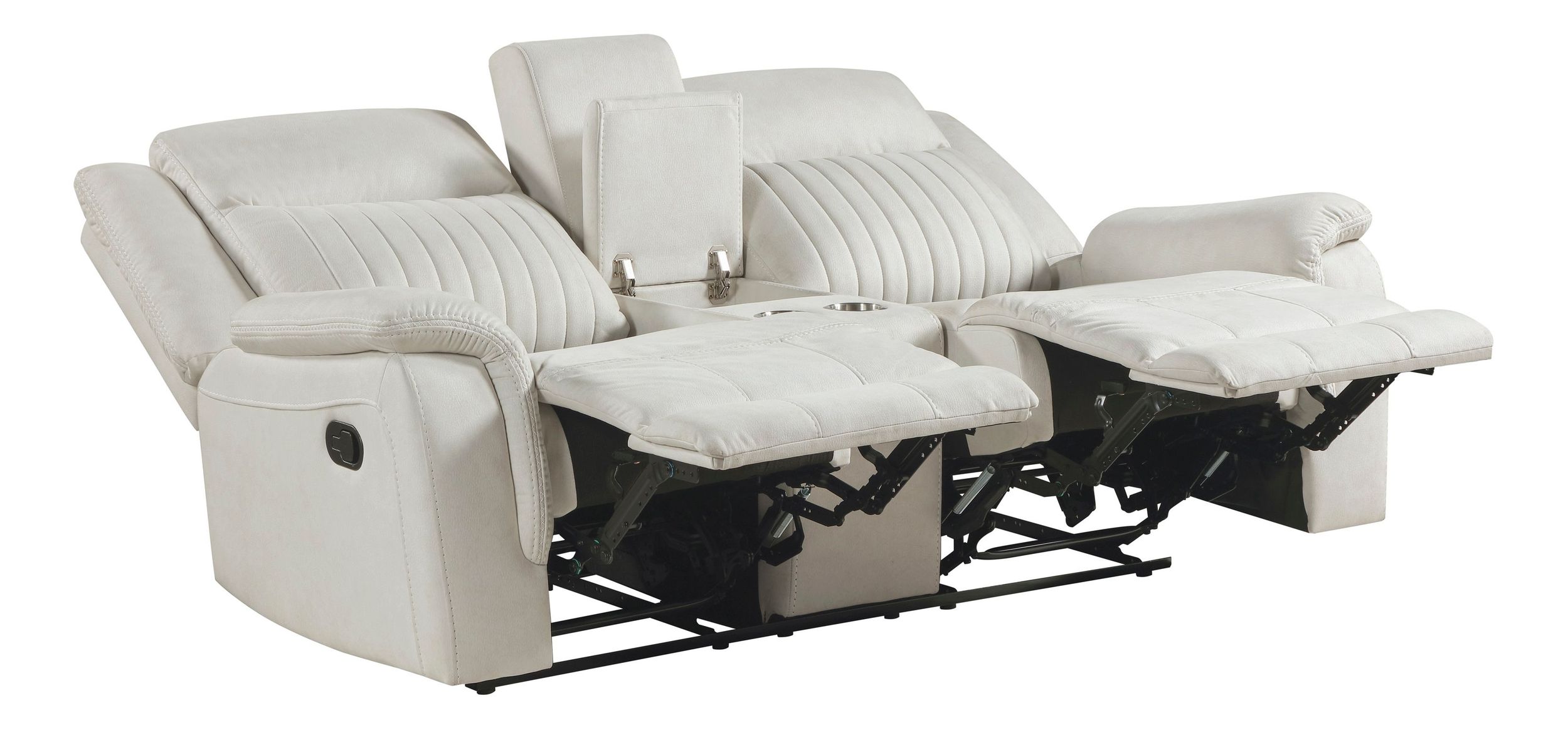 Dean Microfiber Double Reclining Living Room Set