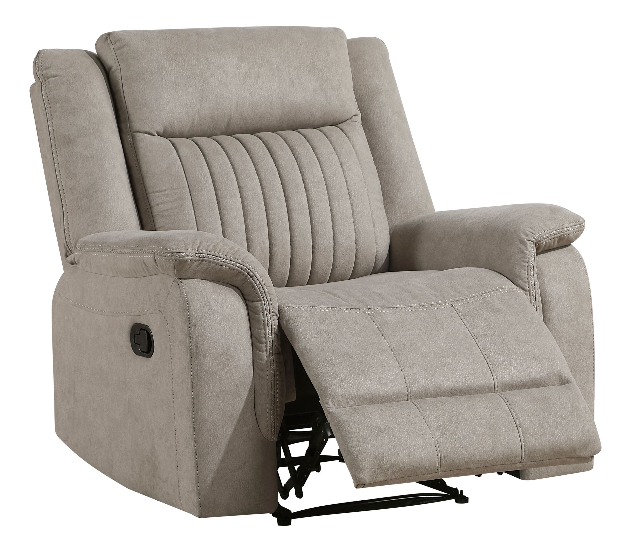 Dean Microfiber Double Reclining Living Room Set