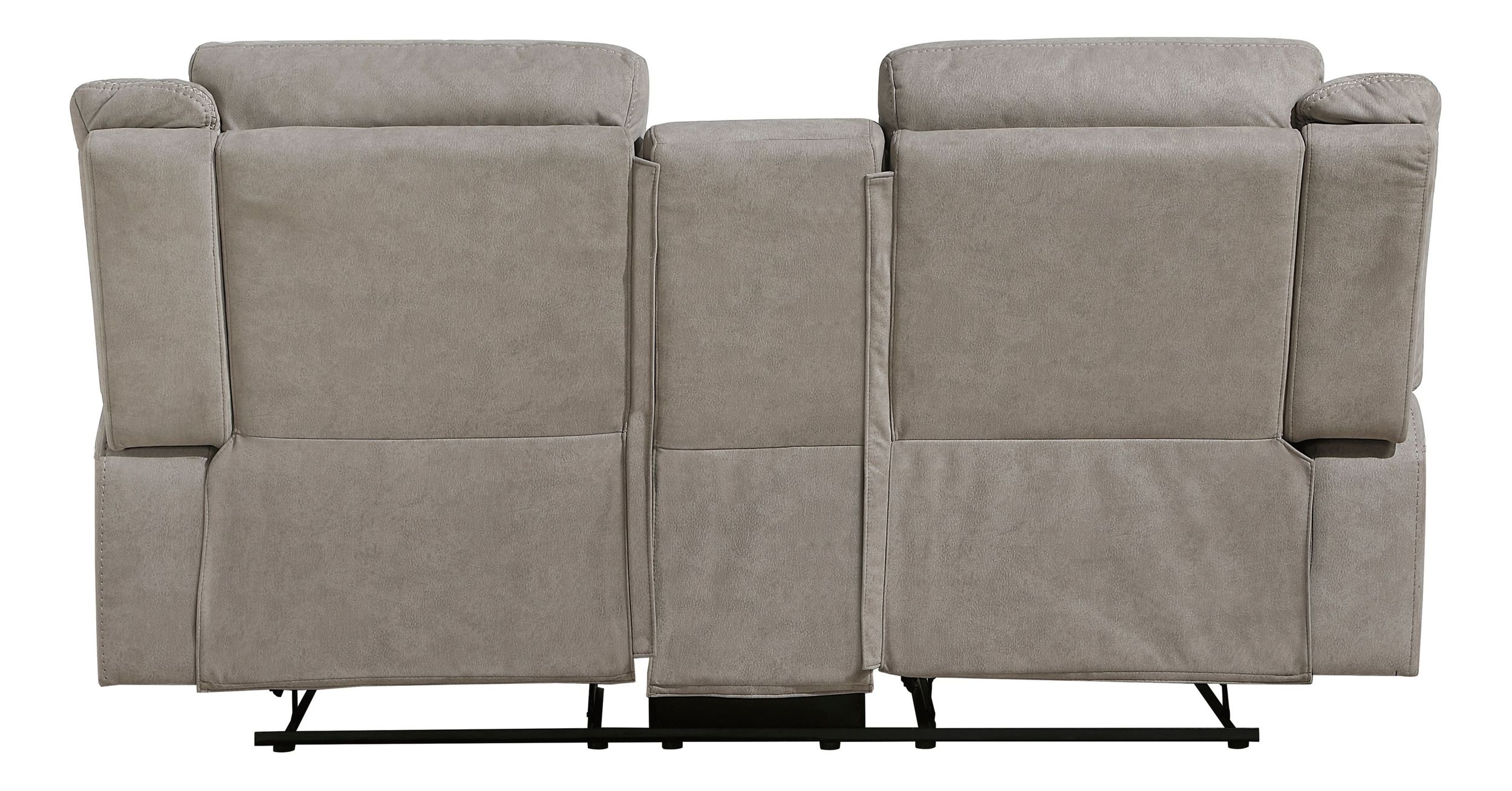 Dean Microfiber Double Reclining Living Room Set