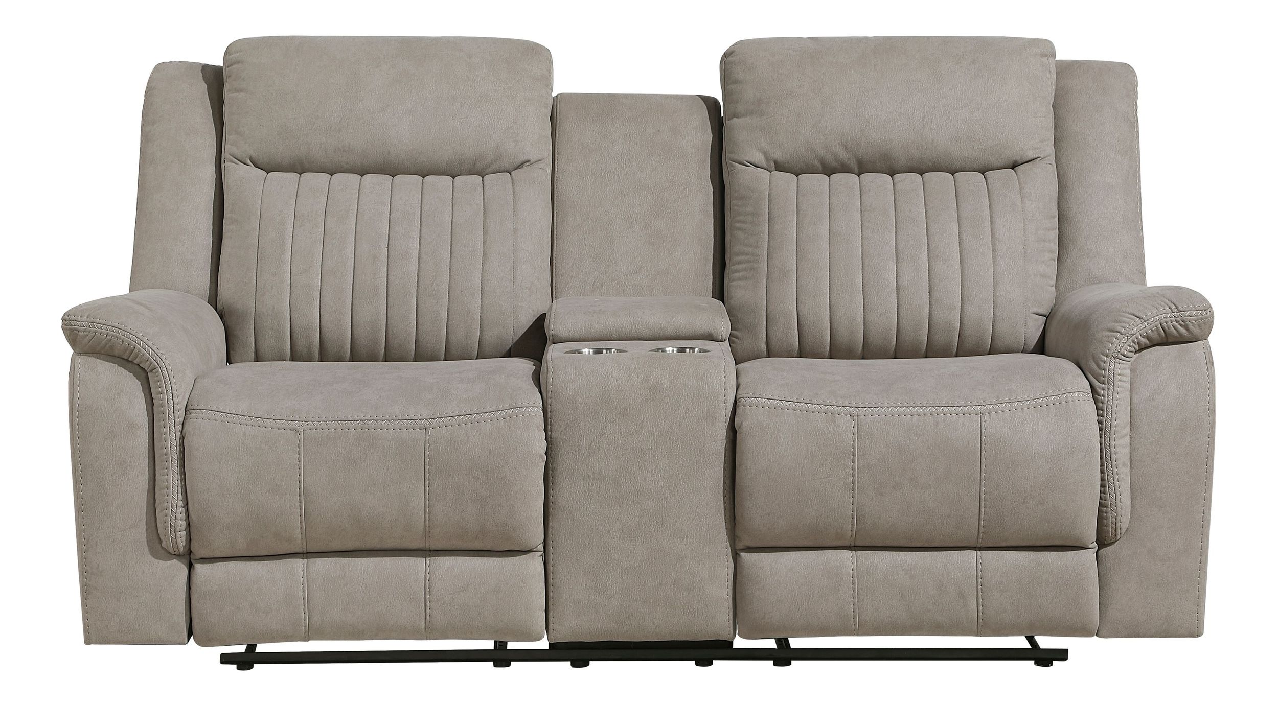 Dean Microfiber Double Reclining Living Room Set